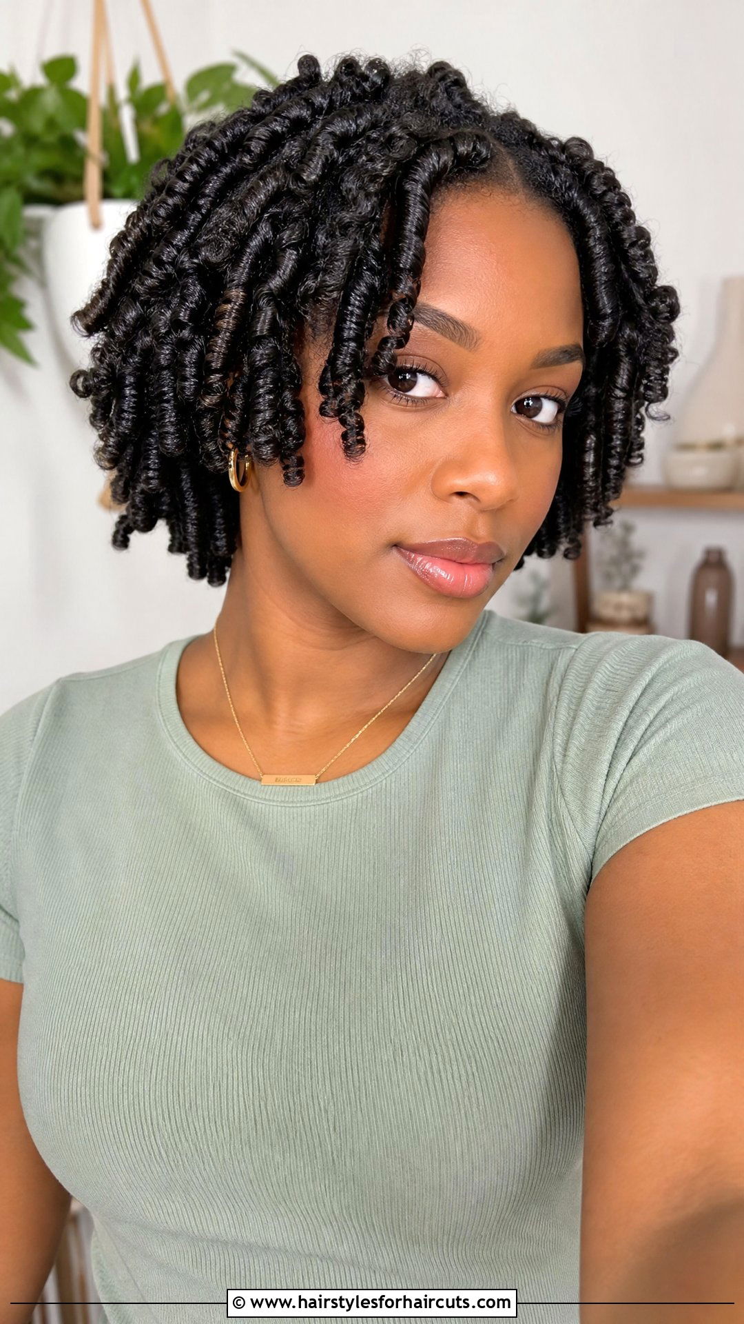 Finger Coils - 25 women black hairstyles - 25 women black hairstyles
