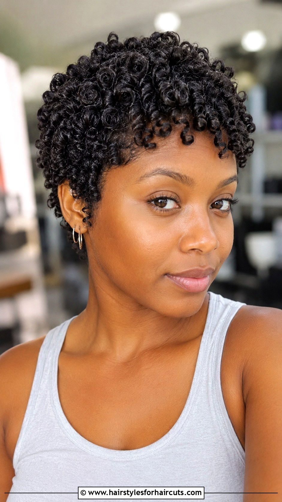 Finger Coils Short Hair - 25 cute hairstyles for short curly hair - 25 cute hairstyles for short curly hair