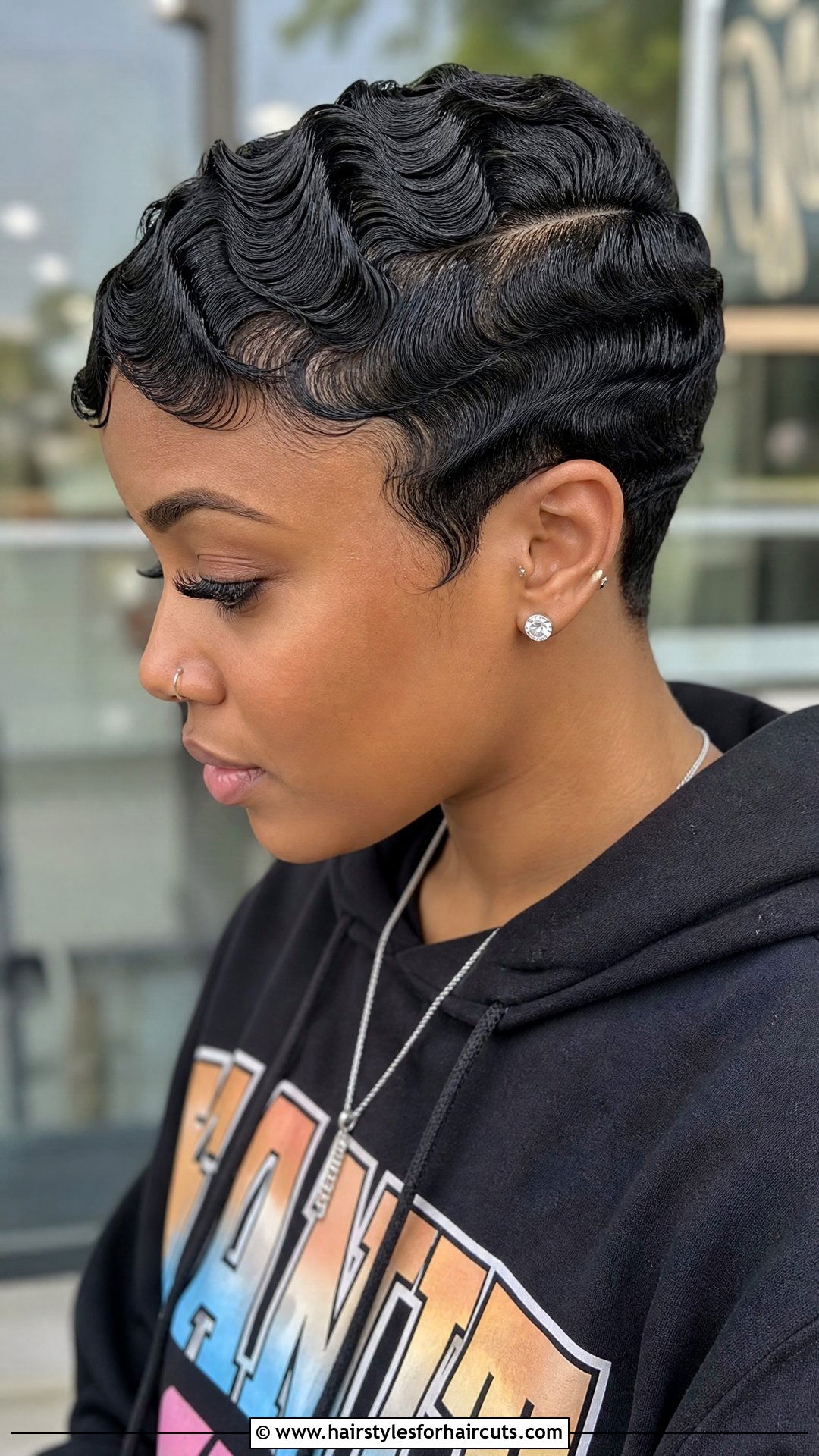 Finger Wave Tapered Cut - 25 finger wave hairstyles for short black hair - 25 finger wave hairstyles for short black hair