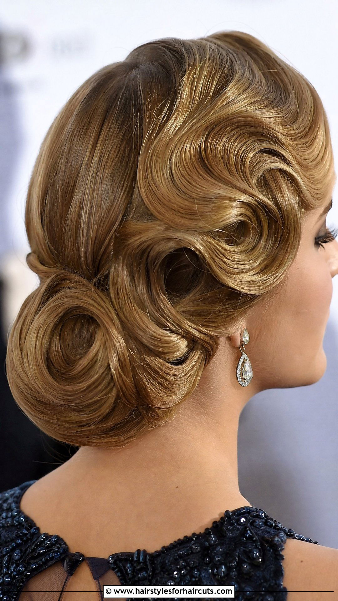 Finger Wave Updo - 25 finger wave hairstyles - 25 finger wave hairstyles