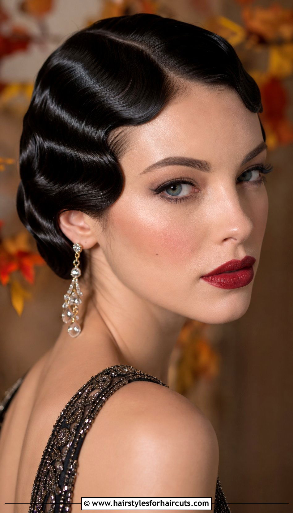 Finger Waves - 25 hairstyles in the 1940s - 25 hairstyles in the 1940s
