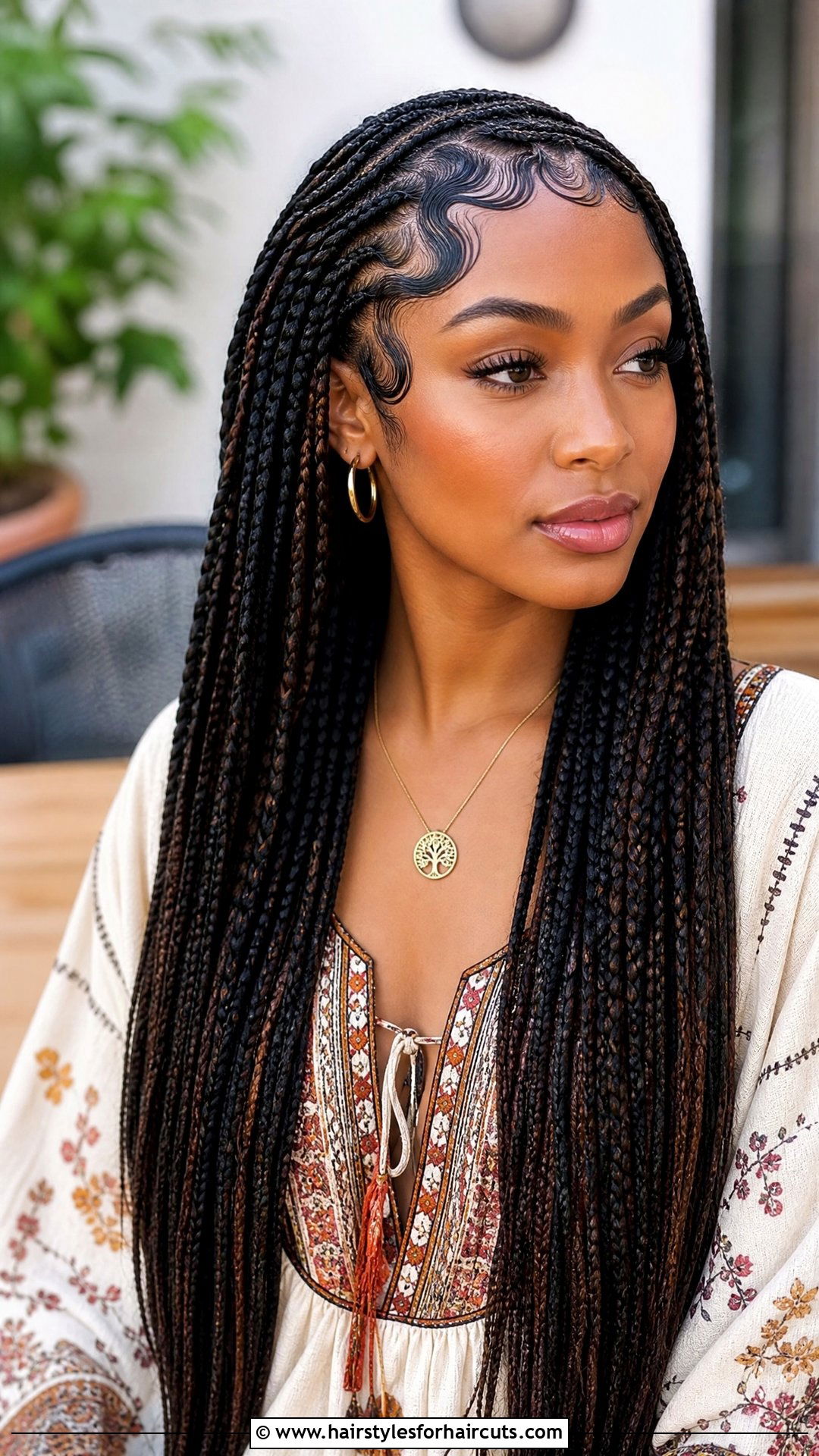 Finger Waves With Box Braids - 25 finger wave hairstyles for black hair - 25 finger wave hairstyles for black hair