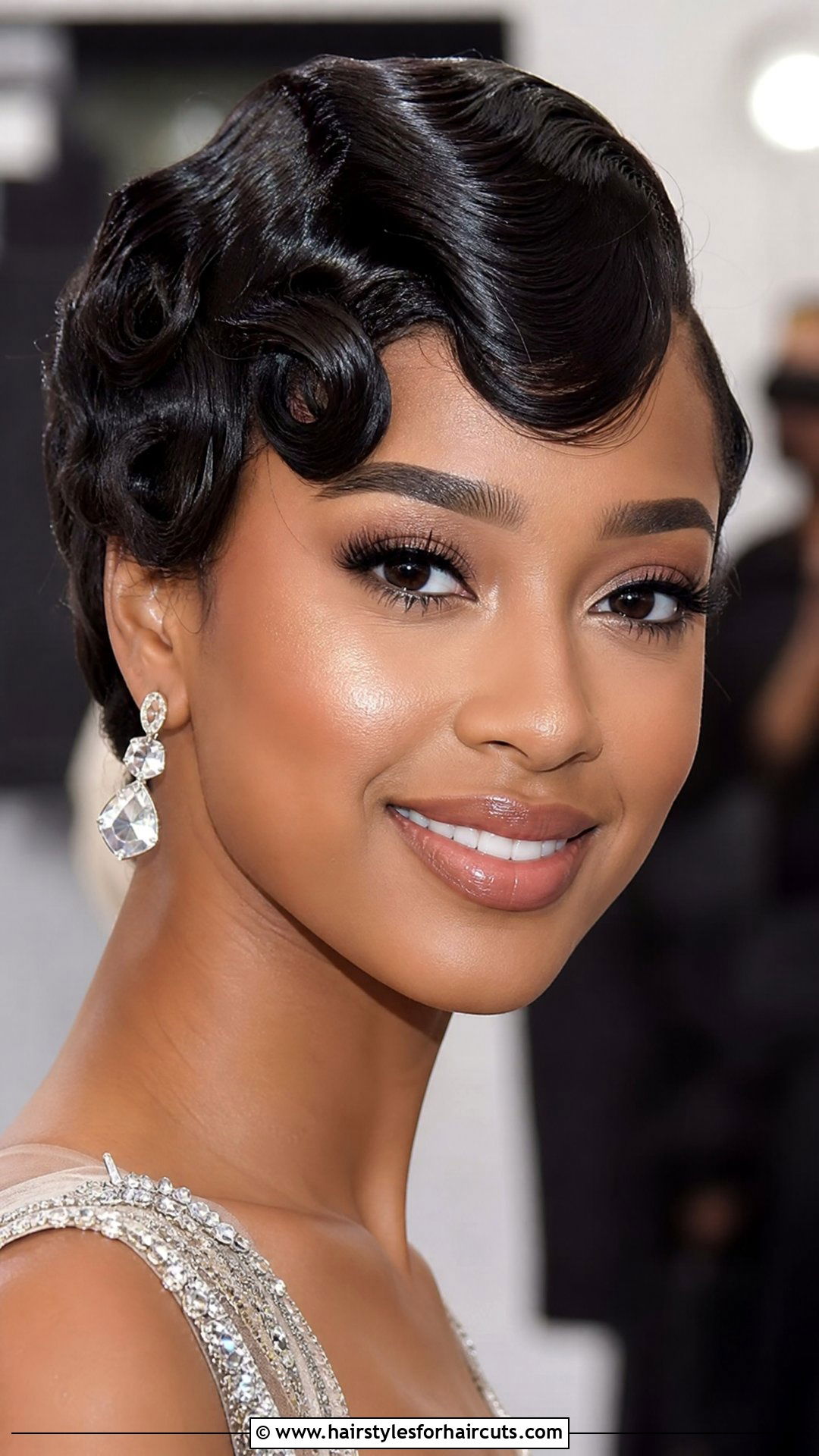 Finger Waves With Swoop - 25 finger wave hairstyles for black hair - 25 finger wave hairstyles for black hair