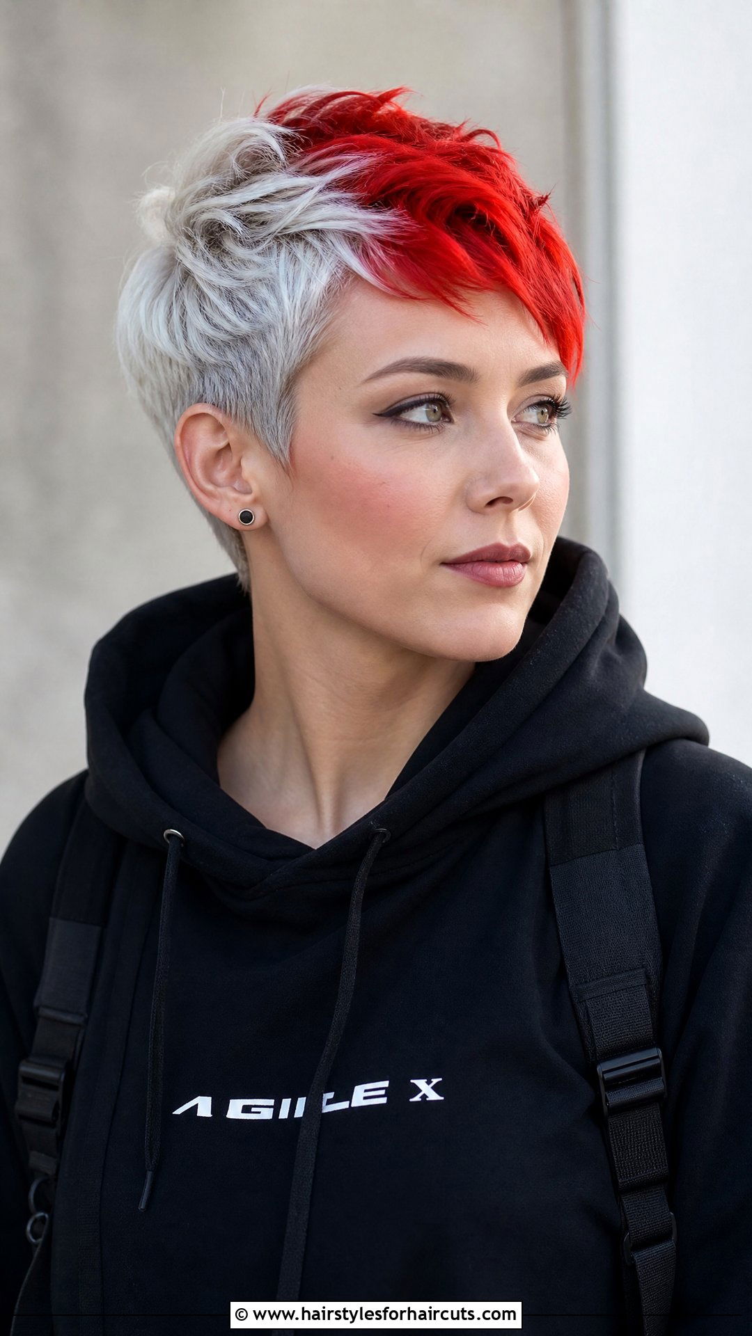 Fire And Ice Short Haircut - 25 fire haircuts - 25 fire haircuts