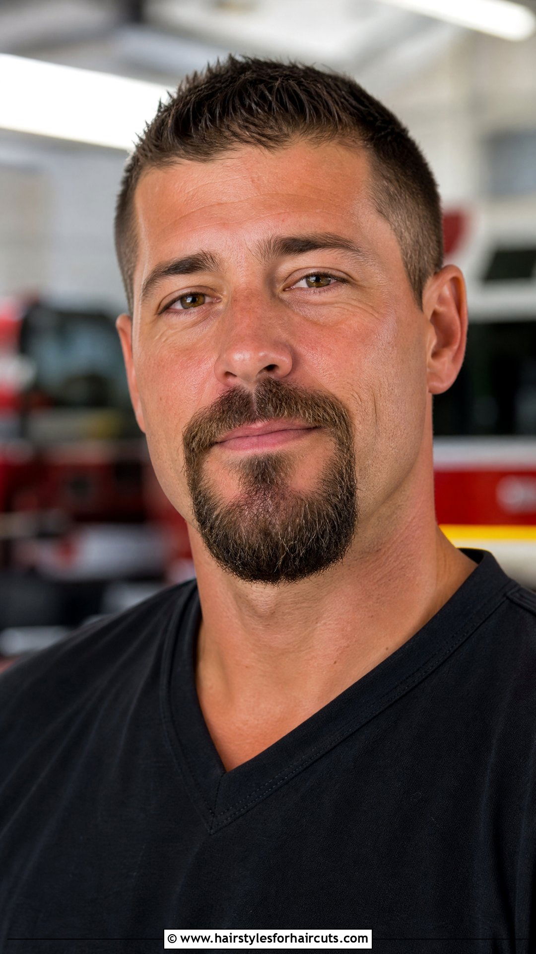 Firefighter Extended Goatee - 25 firefighter facial hairstyles - 25 firefighter facial hairstyles