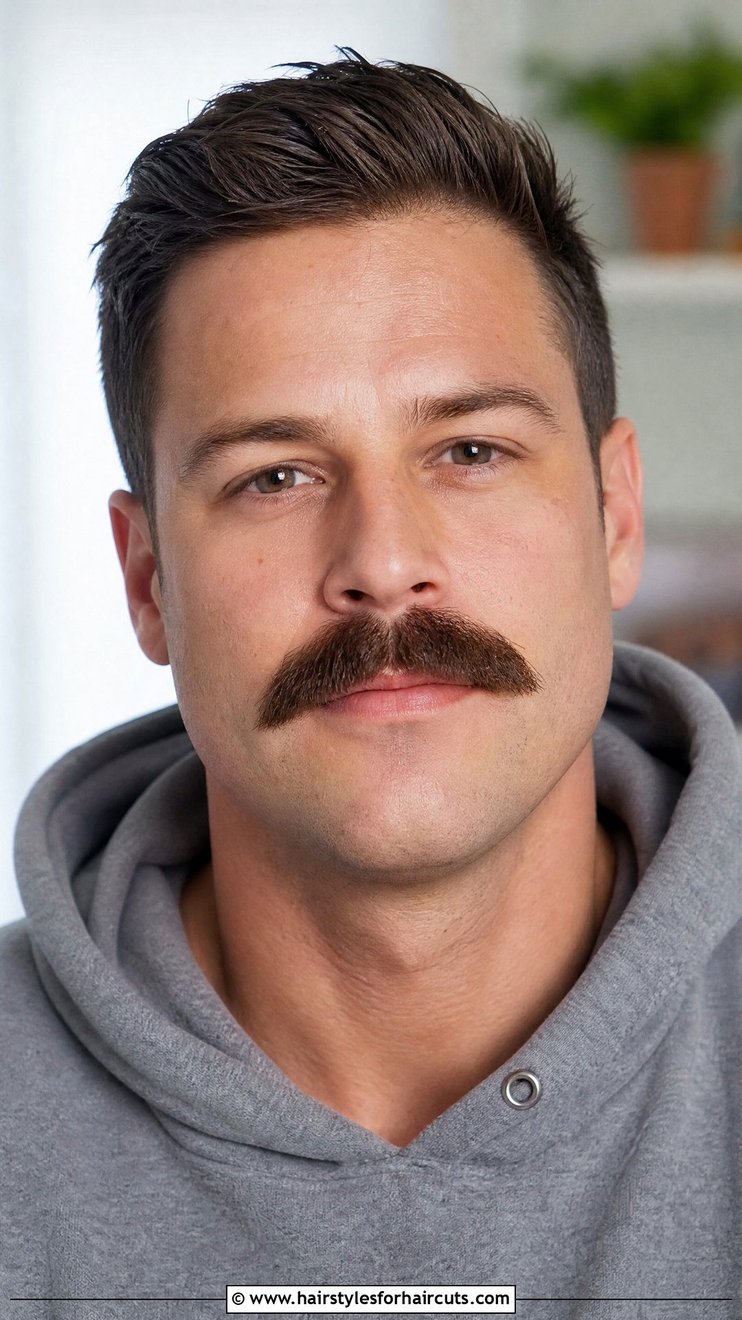 Firefighter Lampshade Mustache - 25 firefighter facial hairstyles - 25 firefighter facial hairstyles