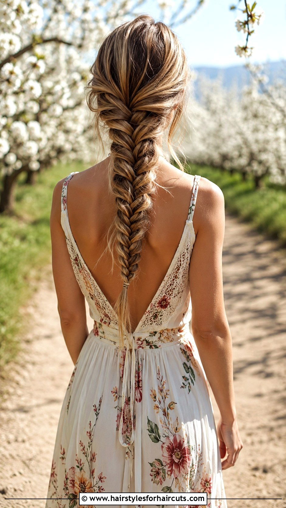 Fishtail Braid - 25 aesthetic hairstyles - 25 aesthetic hairstyles