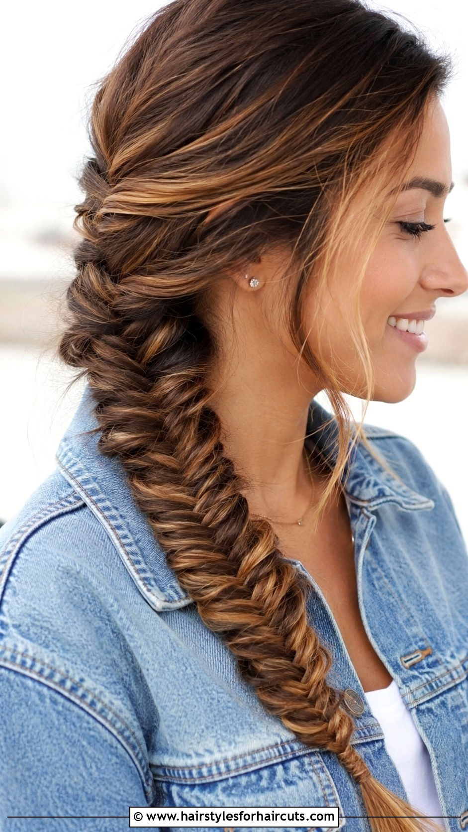 Fishtail Braid - 25 peruvian hairstyles - 25 peruvian hairstyles