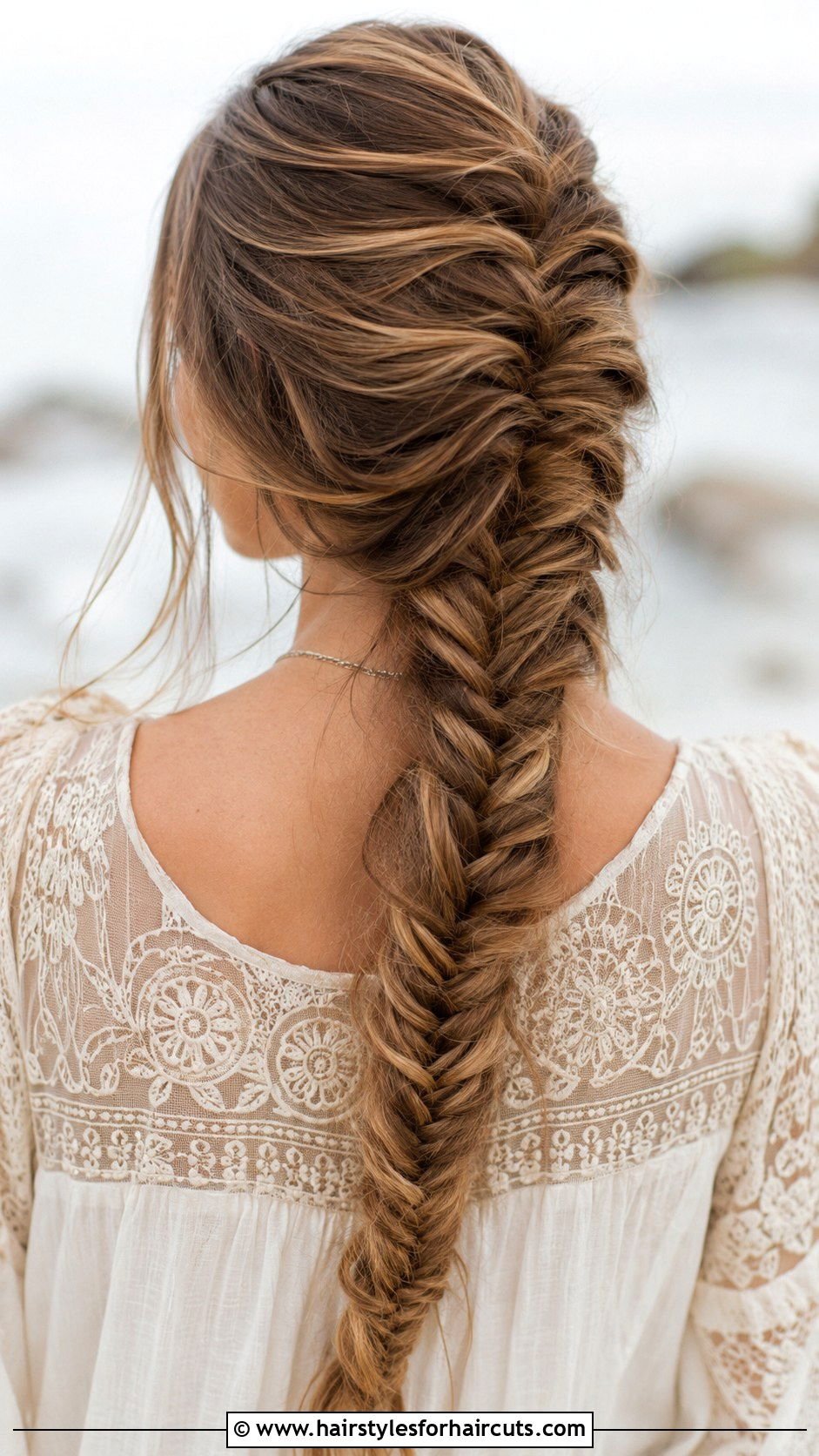 Fishtail Braid - 25 simple elegant hairstyles for long hair - 25 simple elegant hairstyles for long hair