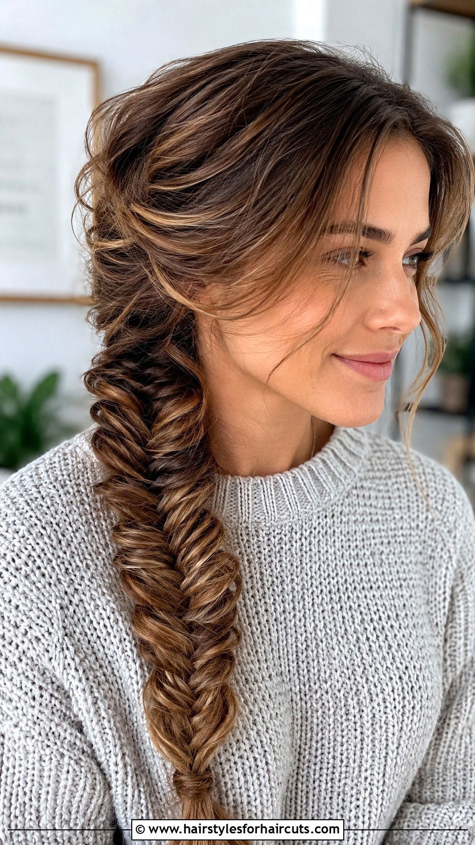 Fishtail Braid - 25 thanksgiving hairstyles - 25 thanksgiving hairstyles