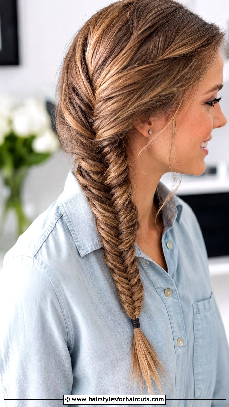 Fishtail Braid - 25 everyday hairstyles - 25 everyday hairstyles