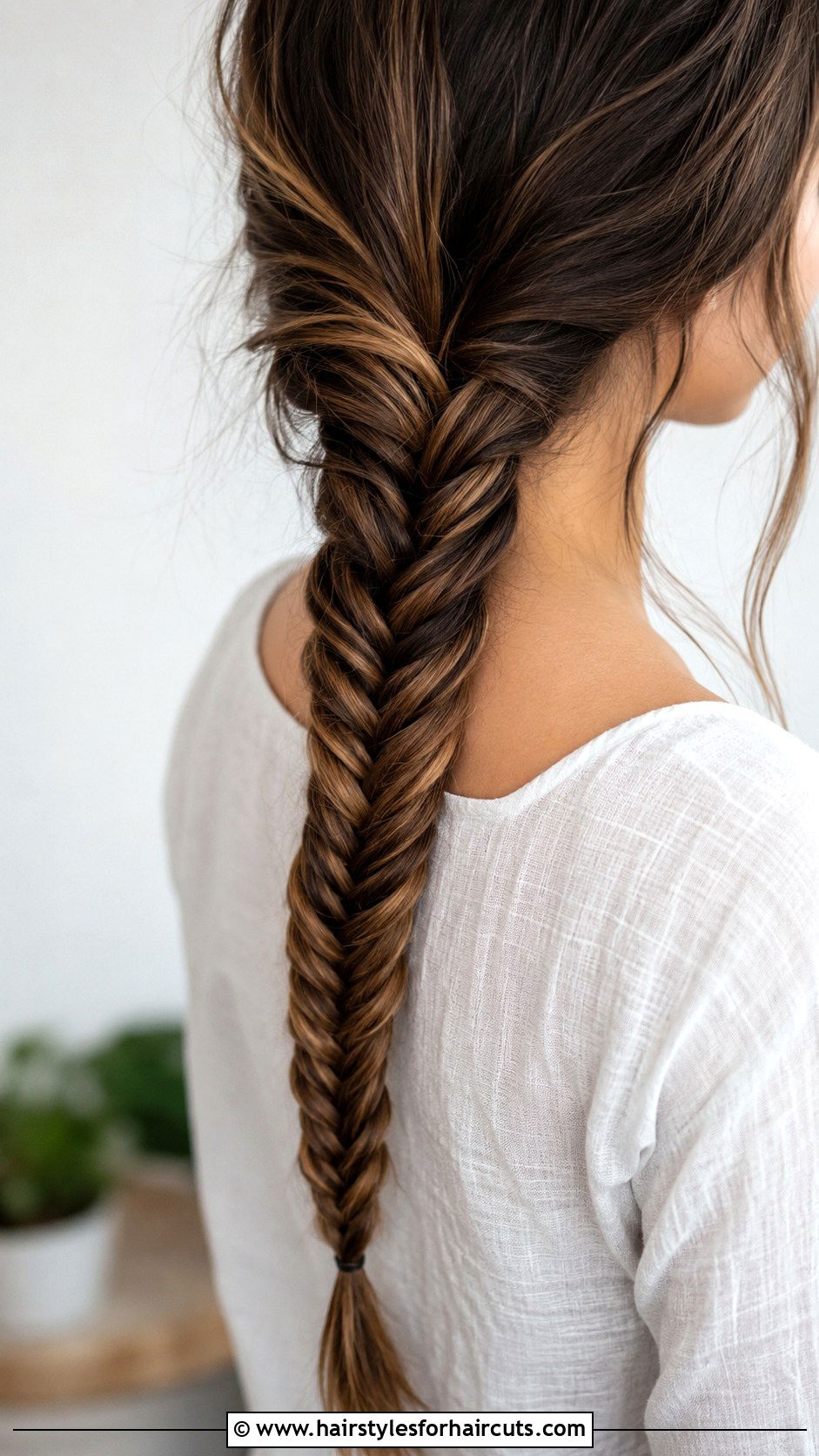 Fishtail Braid - 25 girl simple hairstyles - 25 girl simple hairstyles