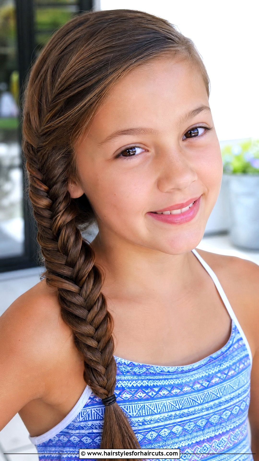 Fishtail Braid - 25 hairstyles for 9 year old girl - 25 hairstyles for 9 year old girl