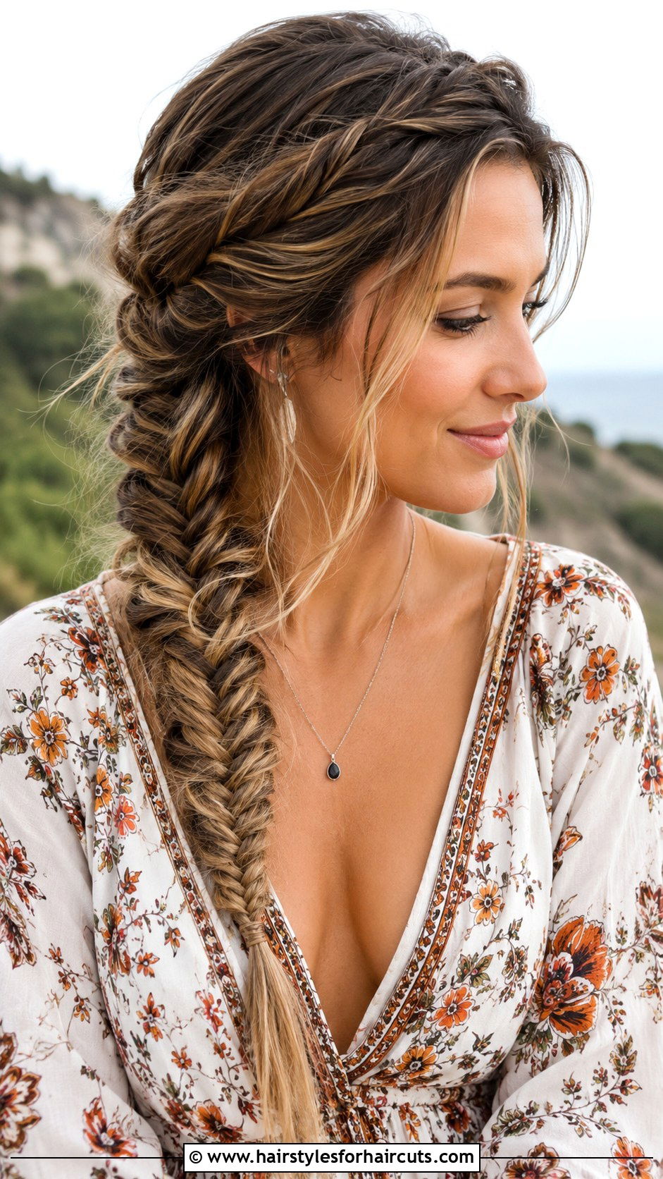 Fishtail Braid - 25 hairstyles for hot weather - 25 hairstyles for hot weather