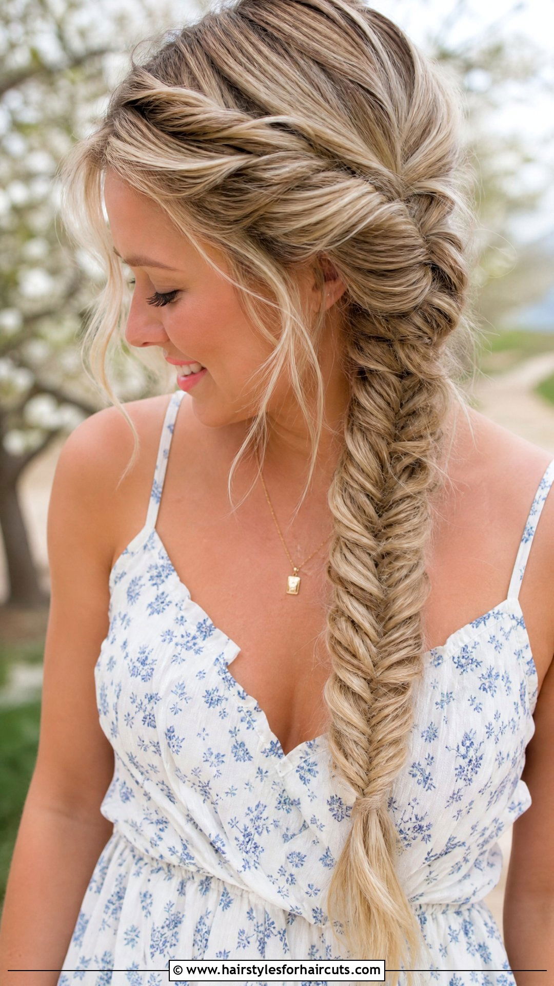 Fishtail Braid Cowgirl Hairstyle - 25 western hairstyles - 25 western hairstyles