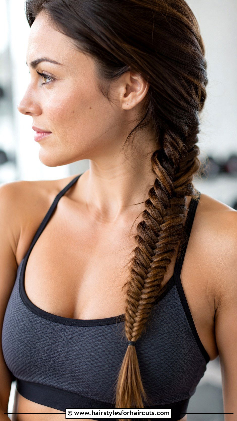 Fishtail Braid For Long Hair - 25 gym hairstyles long hair - 25 gym hairstyles long hair