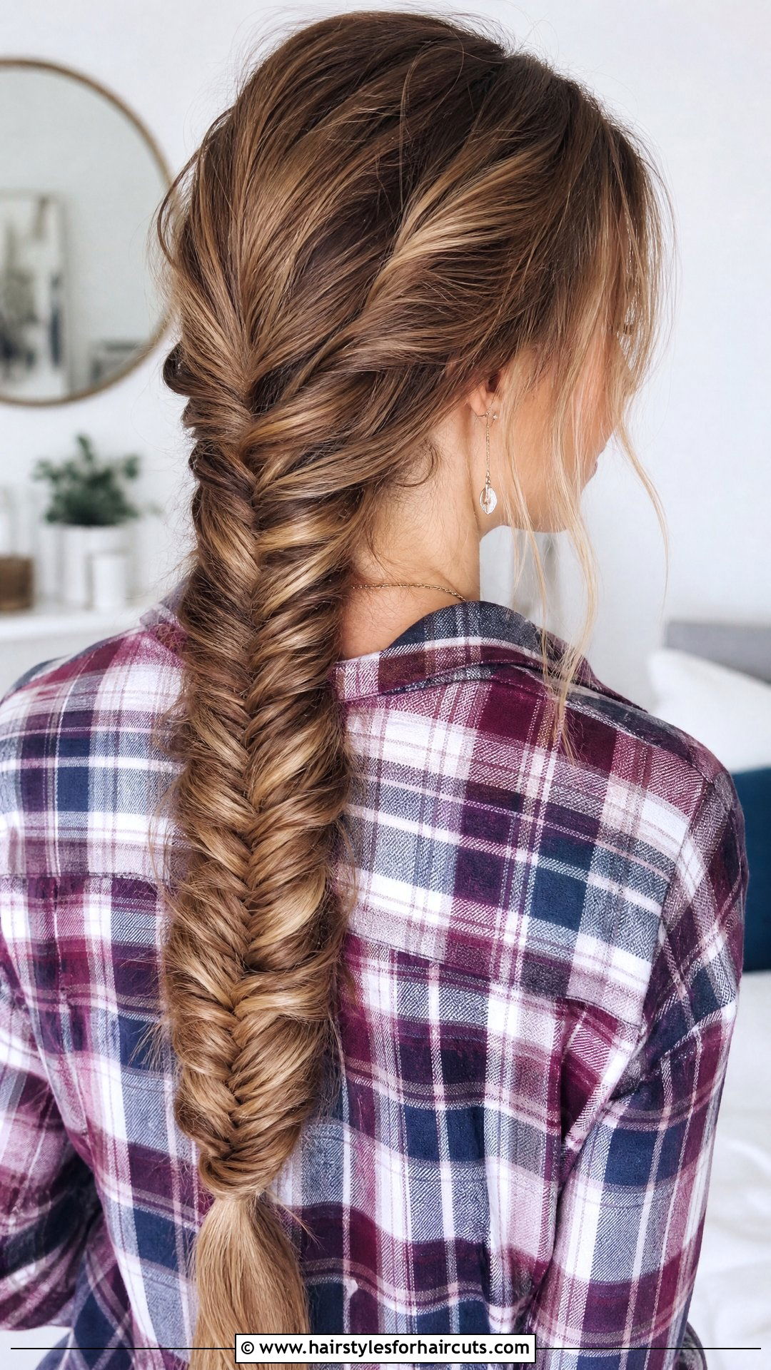 Fishtail Braid For Long Thin Hair - 25 long thin hairstyles for women - 25 long thin hairstyles for women