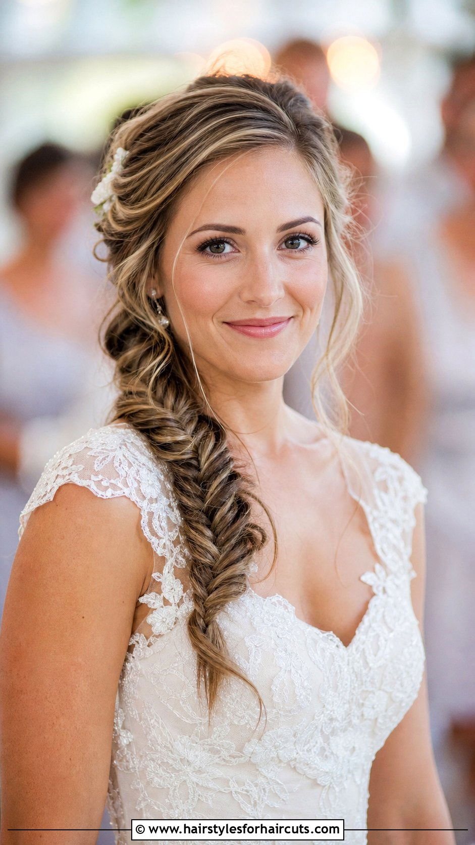 Fishtail Braid For Thin Hair - 25 wedding hairstyles for thin hair - 25 wedding hairstyles for thin hair
