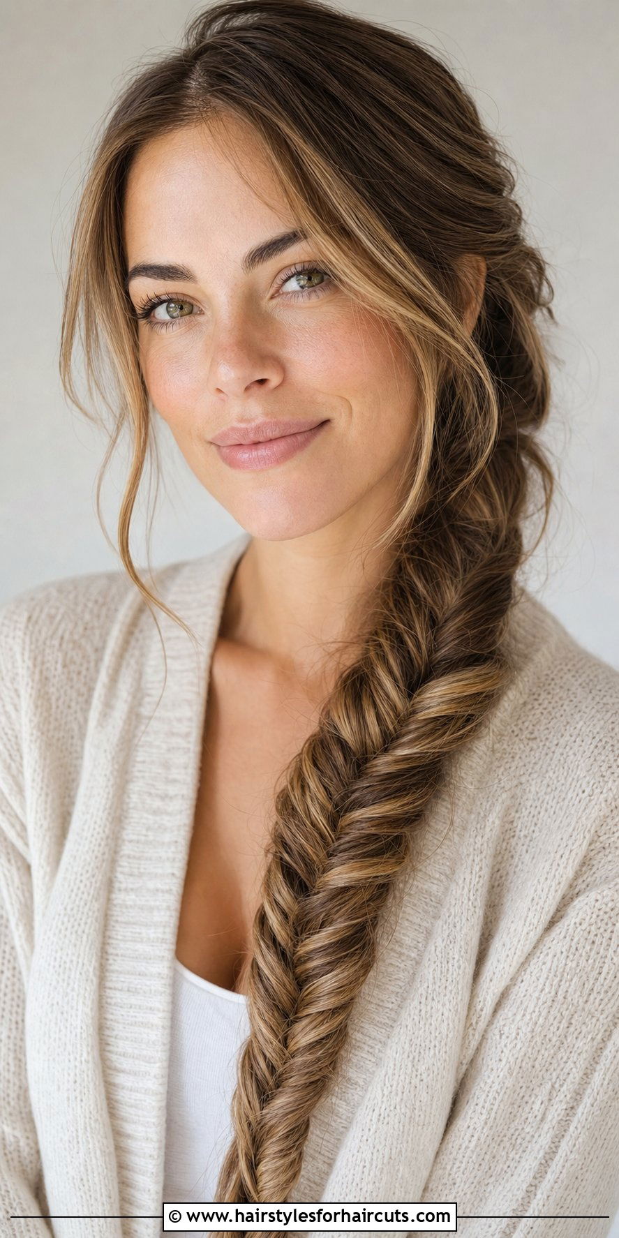 Fishtail Braid Hairstyle - 25 grad hairstyles - 25 grad hairstyles