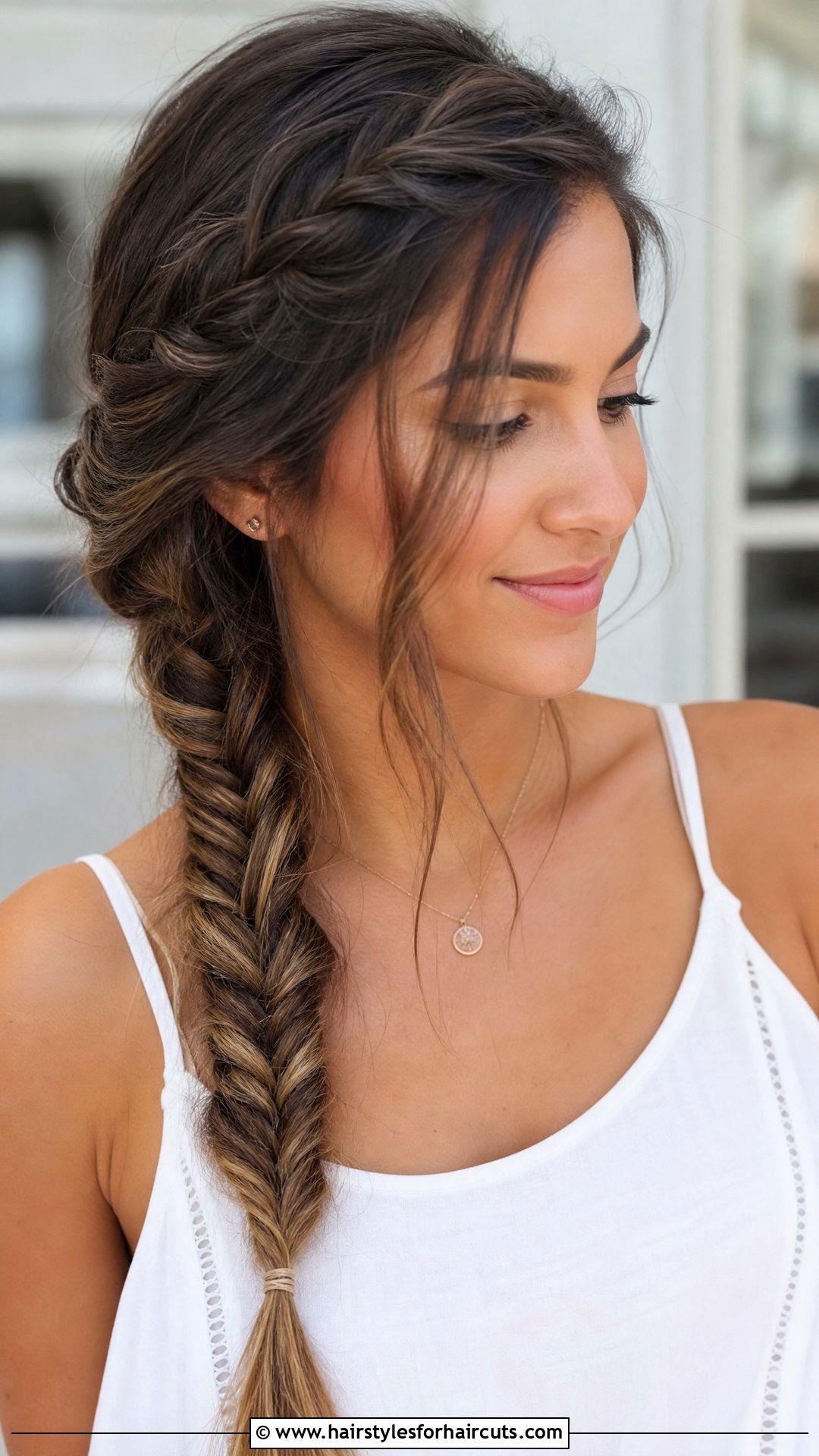 Fishtail Braid Hairstyle - 25 cosmetology hairstyles - 25 cosmetology hairstyles