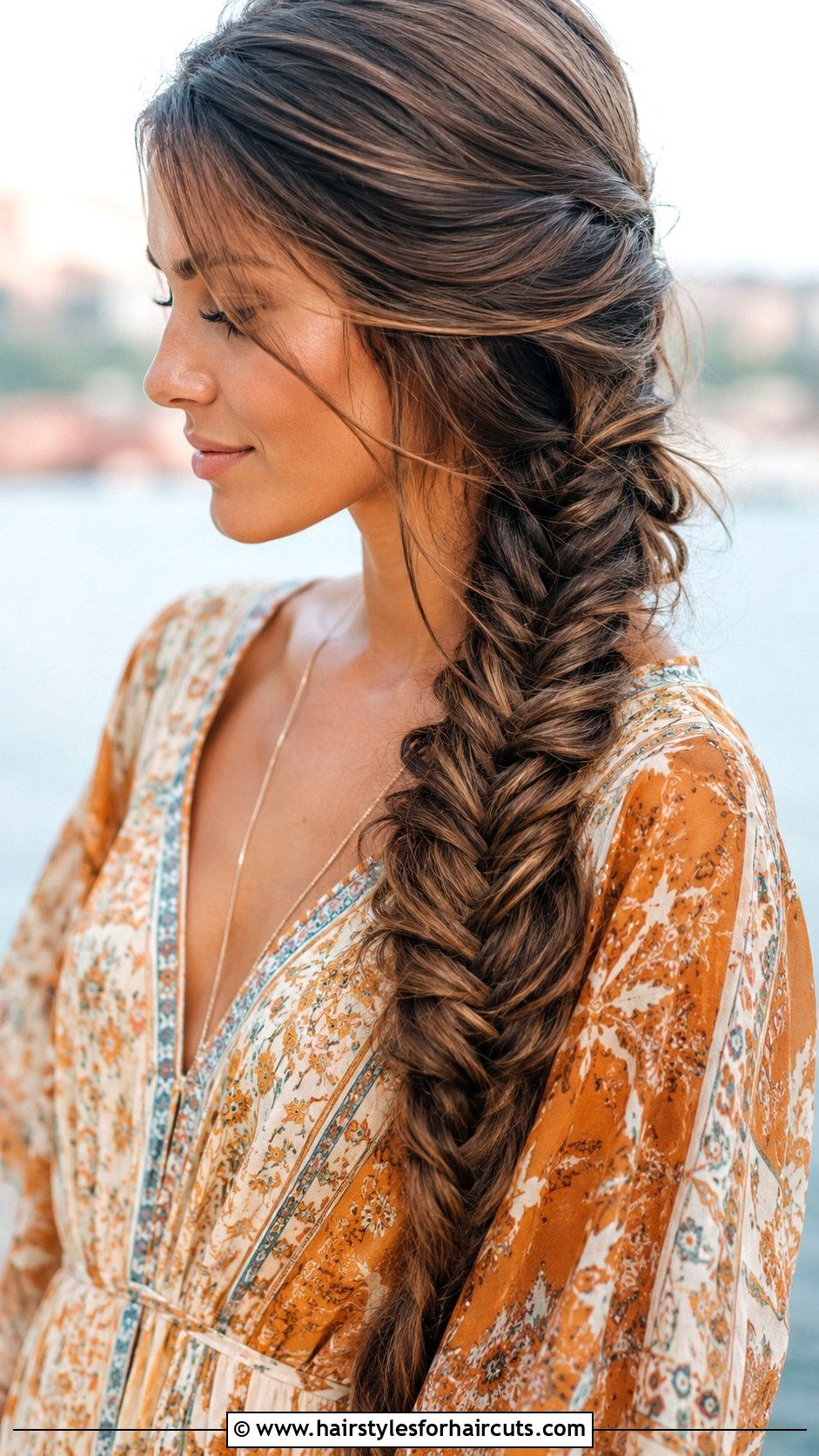 Fishtail Braid Medium Hair - 25 hairstyles for wedding guests medium length hair - 25 hairstyles for wedding guests medium length hair