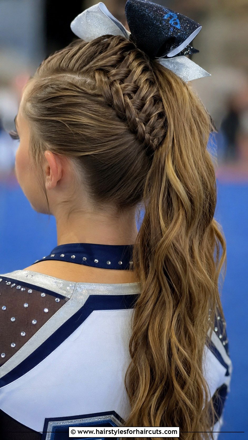 Fishtail Braid Ponytail - 25 cheerleading hairstyles for black hair - 25 cheerleading hairstyles for black hair