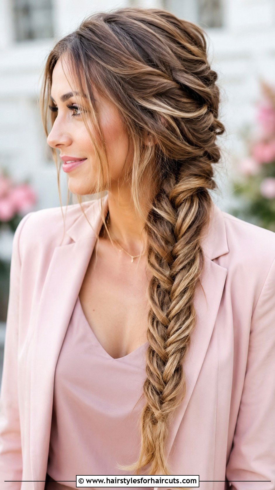 Fishtail Braid Prom Hairstyle - 25 prom hairstyles for long thick hair - 25 prom hairstyles for long thick hair