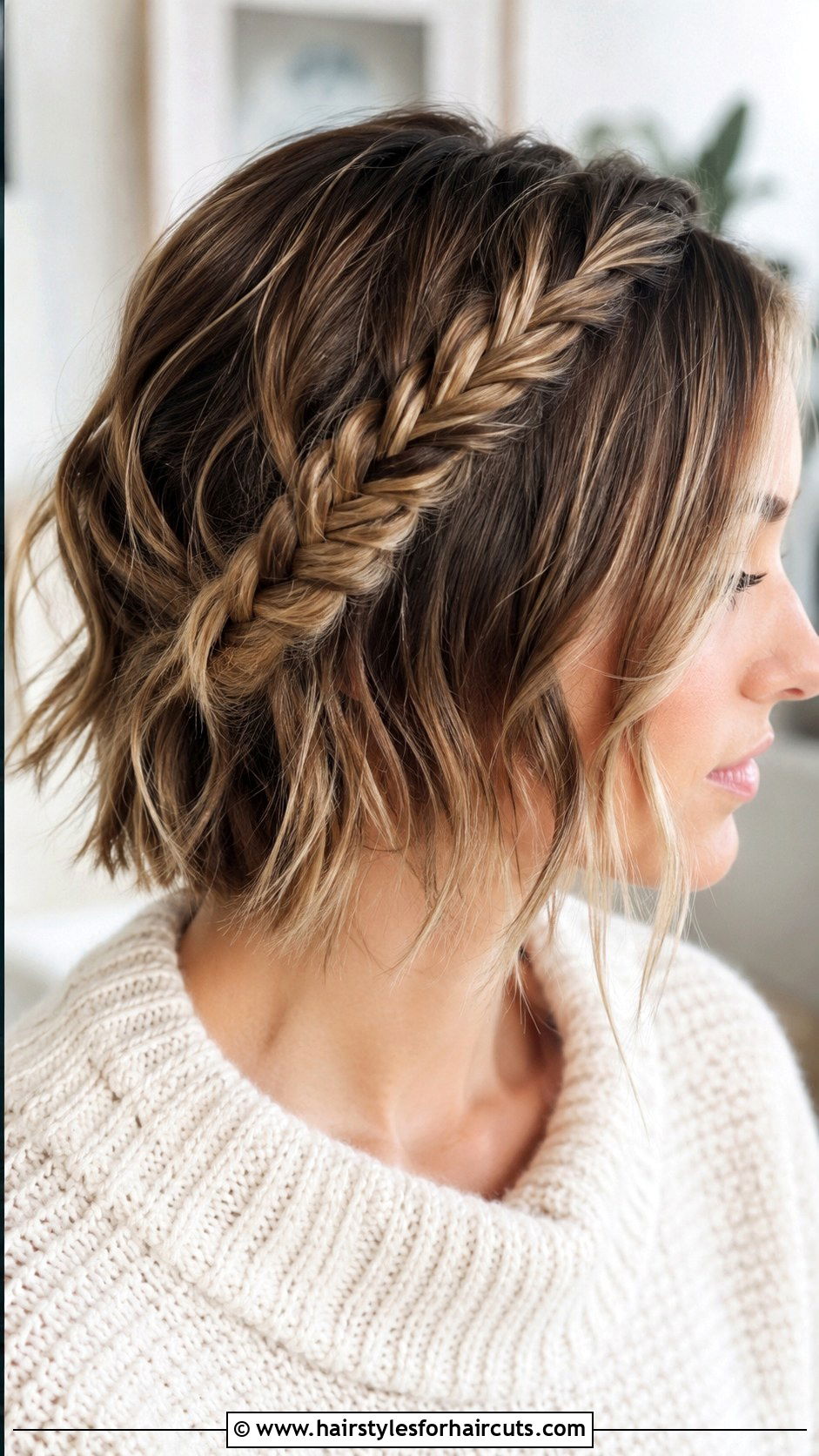 Fishtail Braid Short Hair - 25 braided hairstyles for short hair - 25 braided hairstyles for short hair