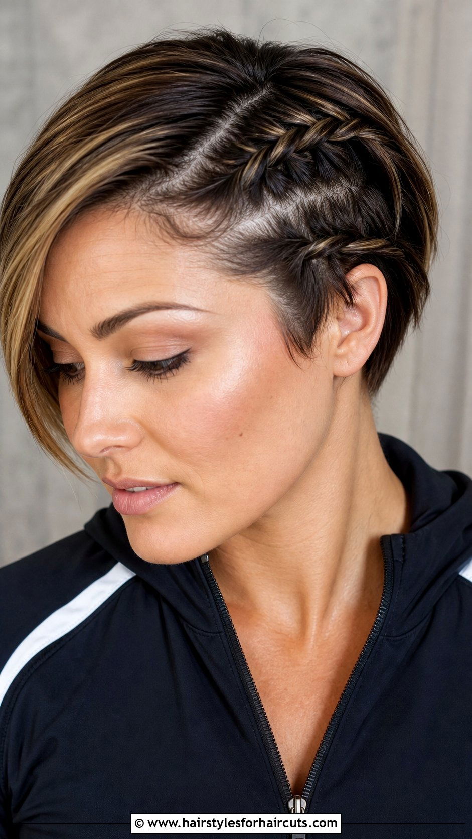 Fishtail Braid Short Hair - 25 short hair athletic hairstyles - 25 short hair athletic hairstyles