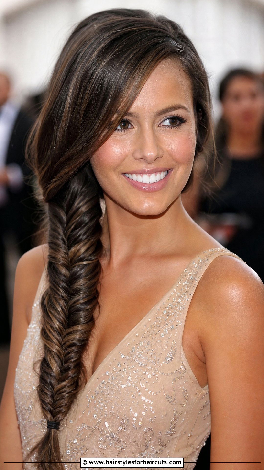Fishtail Braid Side Sweep - 25 pageant hairstyles - 25 pageant hairstyles