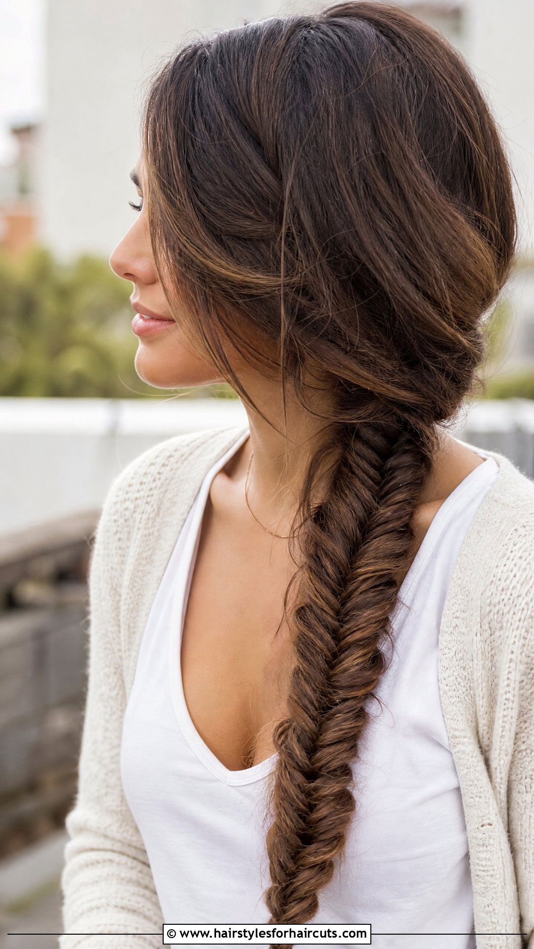 Fishtail Braid Thick Hair - 25 womens hairstyles for thick wavy hair - 25 womens hairstyles for thick wavy hair