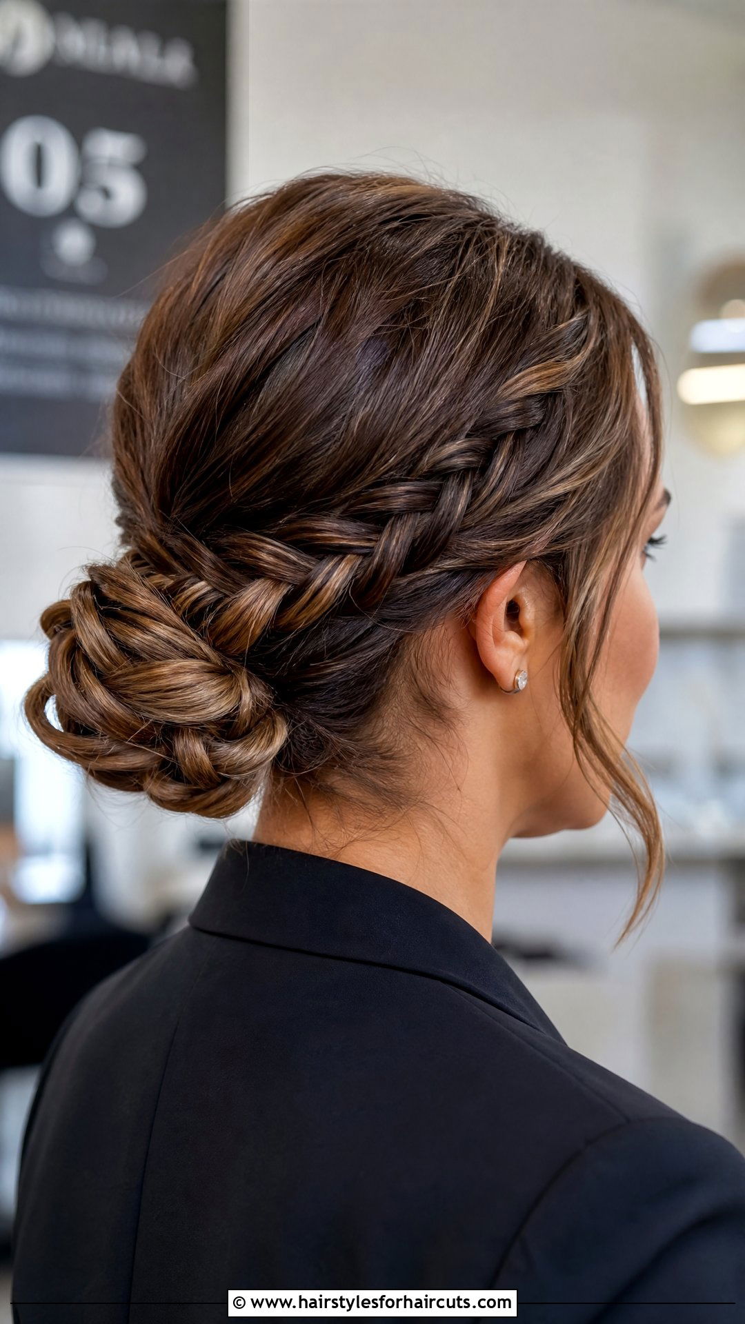 Fishtail Braid Updo - 25 fish tail hairstyles - 25 fish tail hairstyles