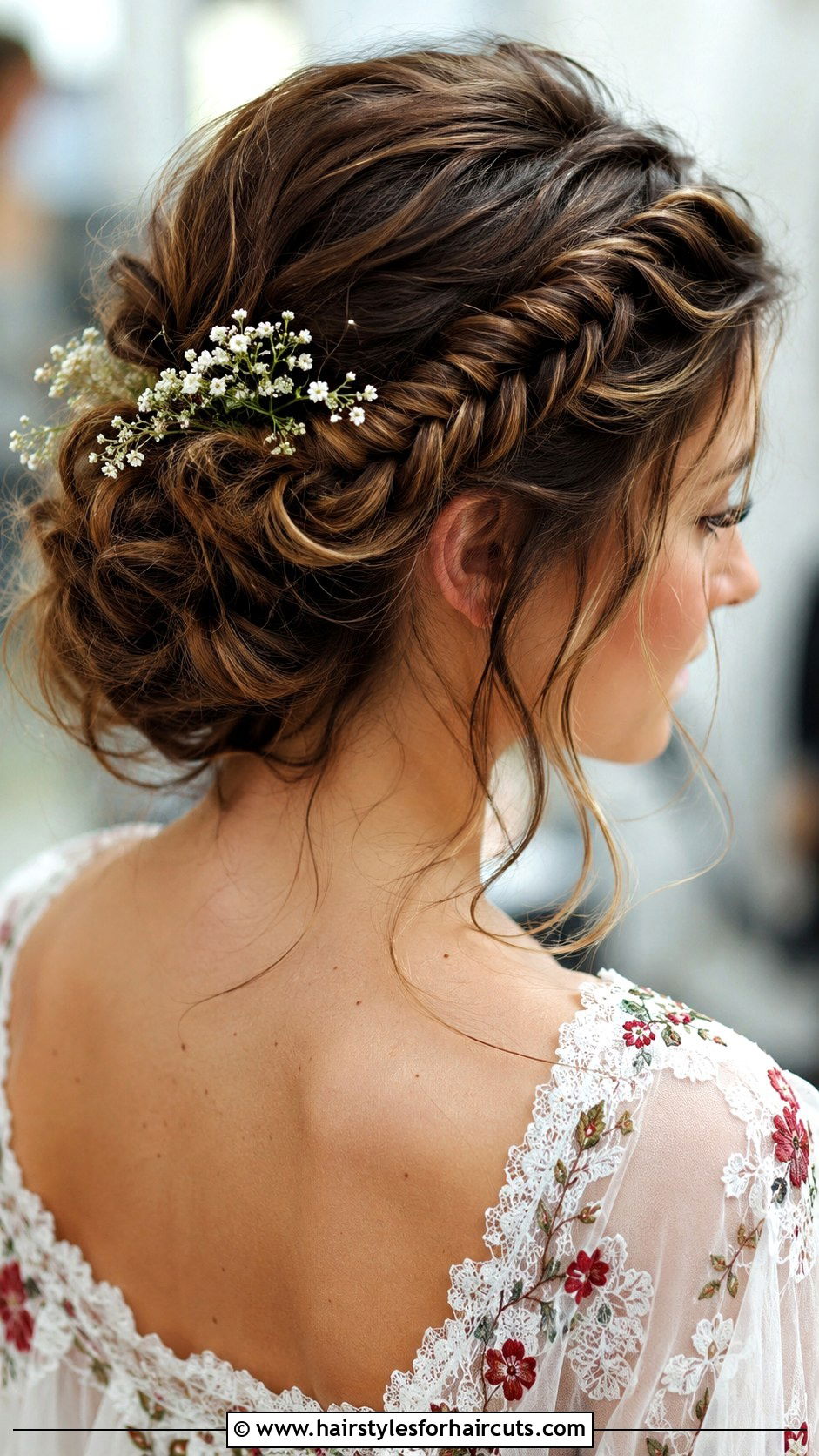 Fishtail Braid Updo - 25 bridal haircuts - 25 bridal haircuts