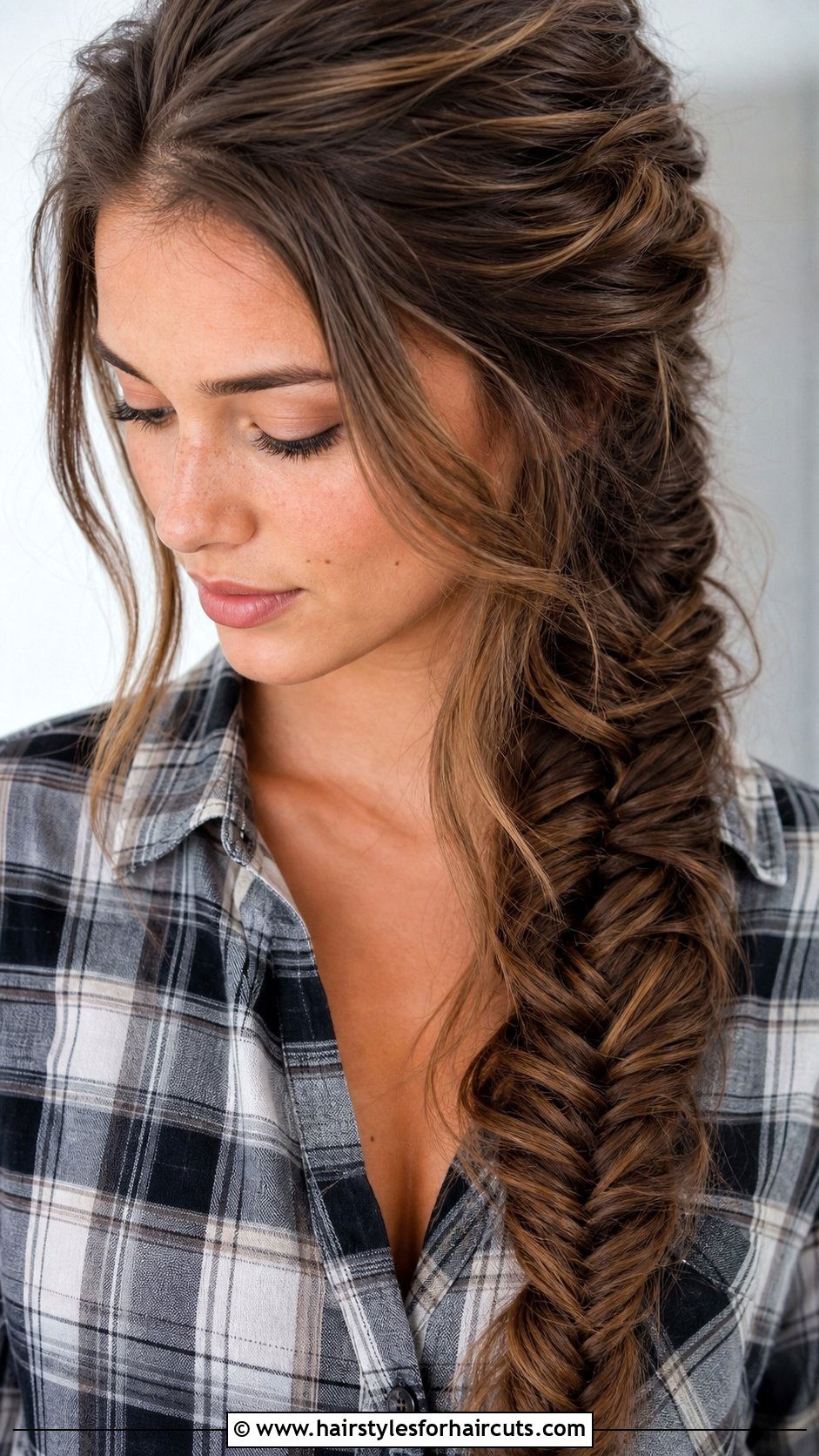 Fishtail Braid With Wavy Weave - 25 quick easy hairstyles black hair with weave - 25 quick easy hairstyles black hair with weave