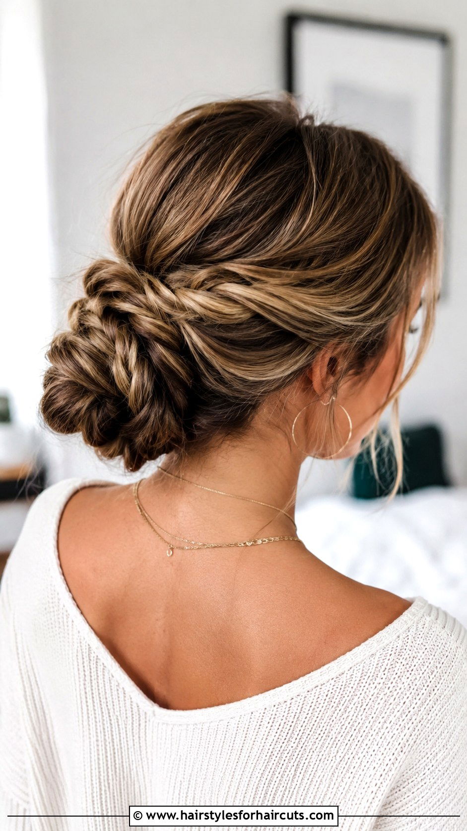 Fishtail Braided Bun - 25 complex hairstyles - 25 complex hairstyles