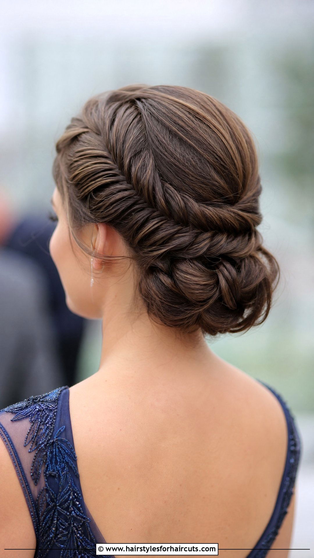Fishtail Braided Updo - 25 formal hairstyles - 25 formal hairstyles