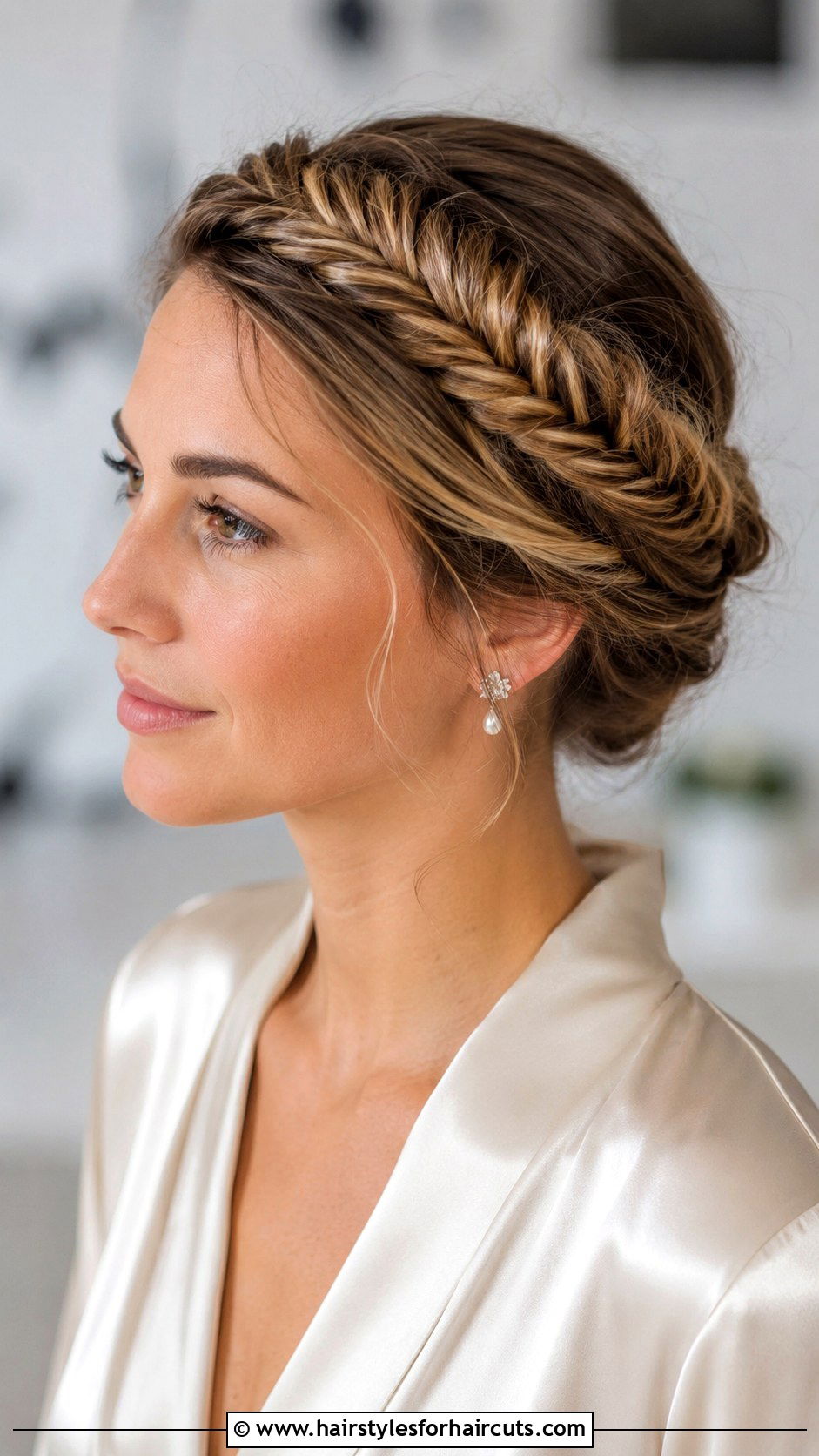 Fishtail Crown Braid - 25 hair crown hairstyles - 25 hair crown hairstyles