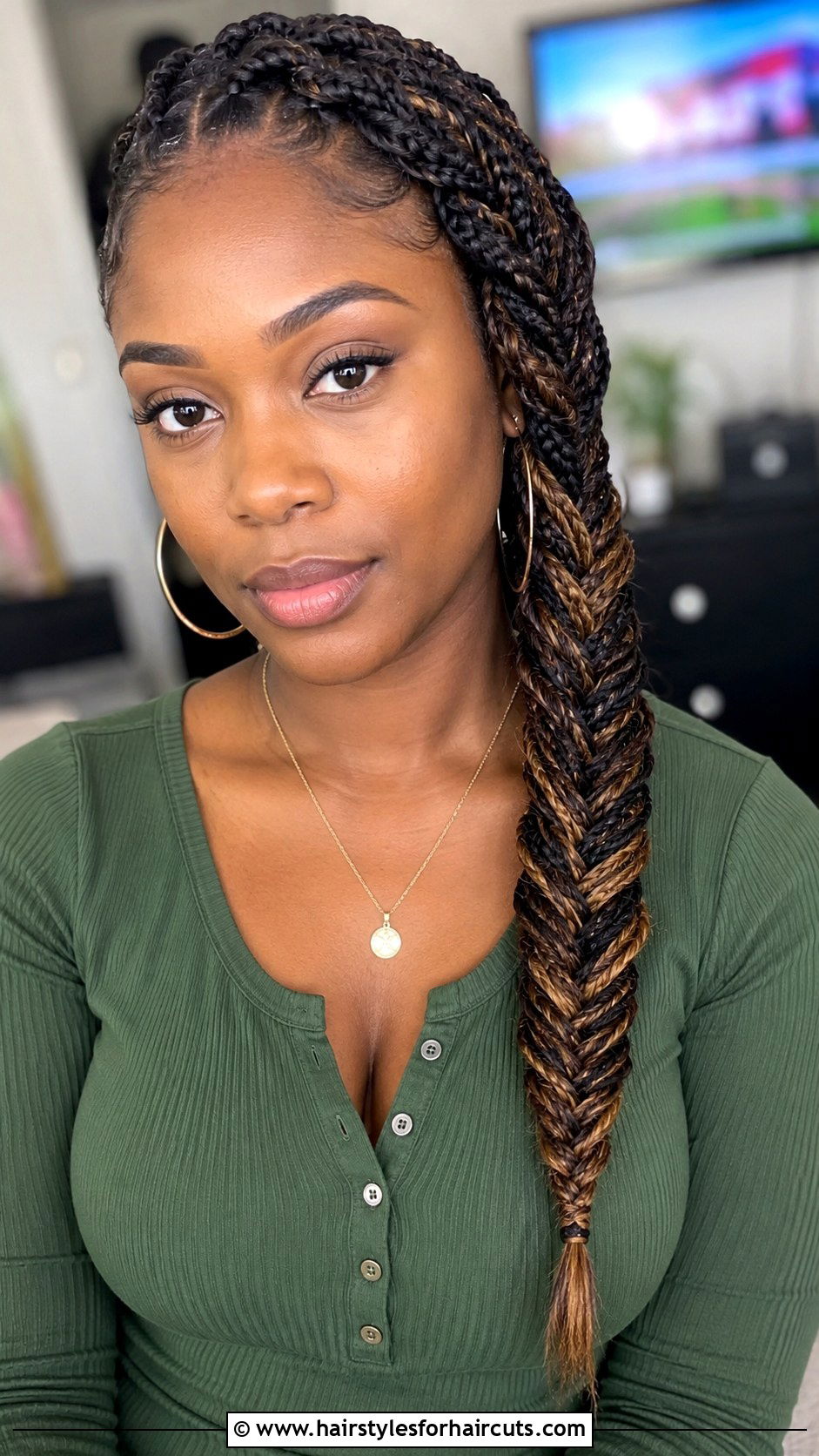 Fishtail Dreadlock Braid - 25 dread lock hairstyles - 25 dread lock hairstyles