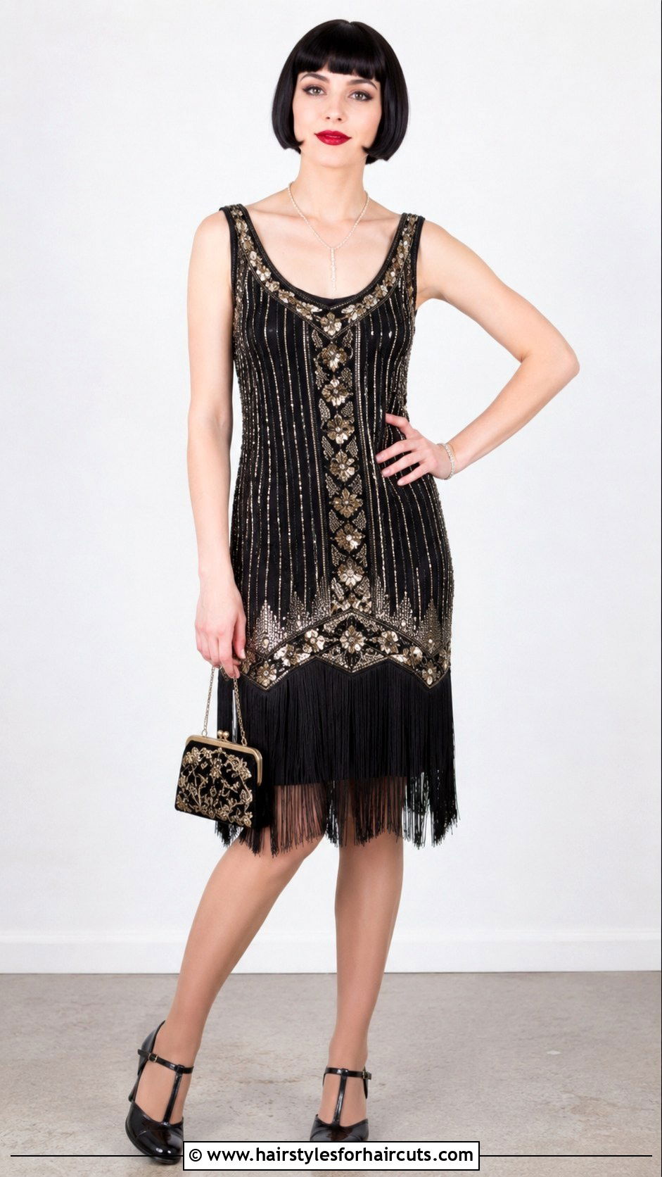 Flapper Bob - 25 1900 hairstyles - 25 1900 hairstyles