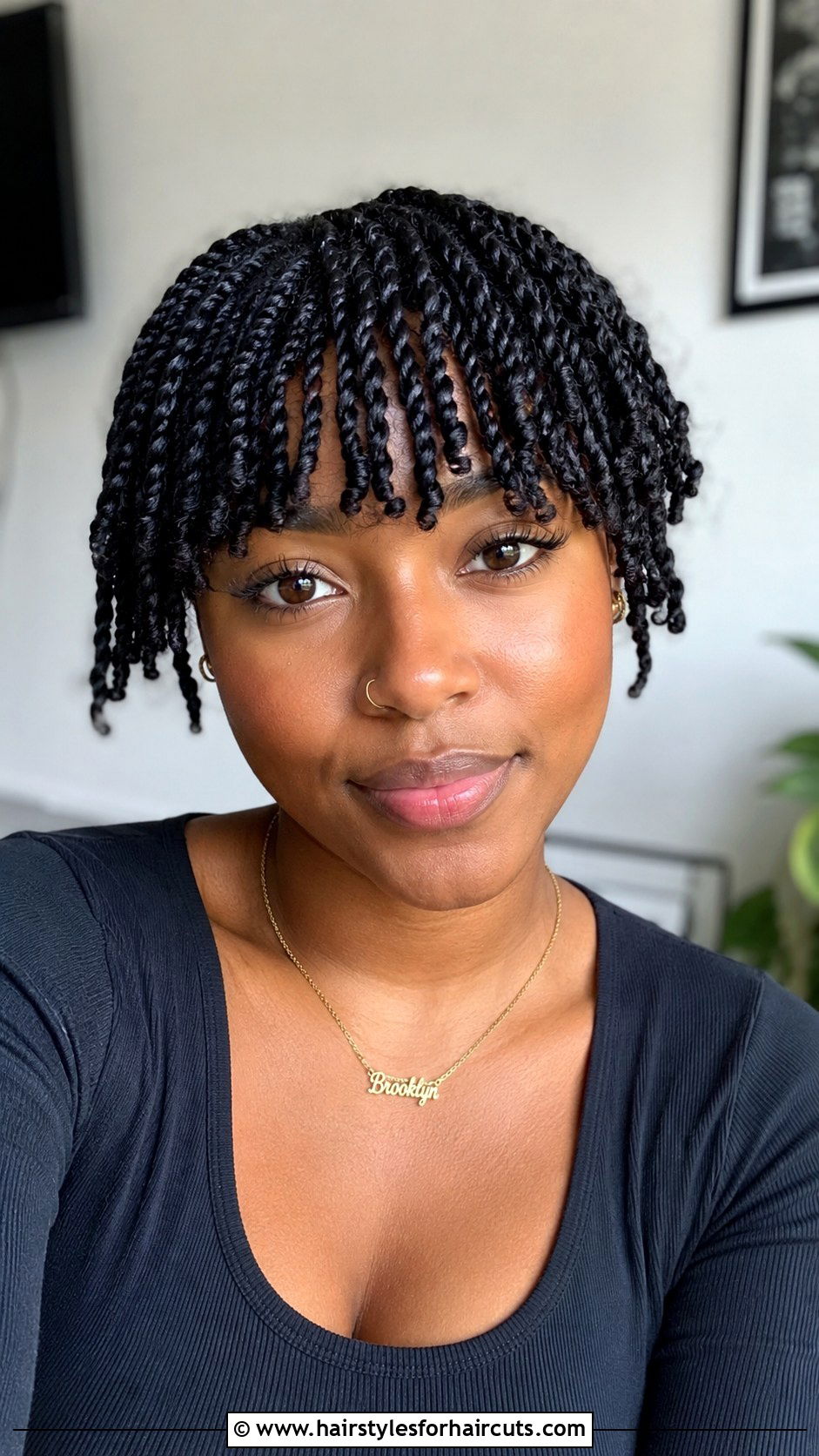Flat Twist Bangs - 25 natural hair flat twist hairstyles - 25 natural hair flat twist hairstyles
