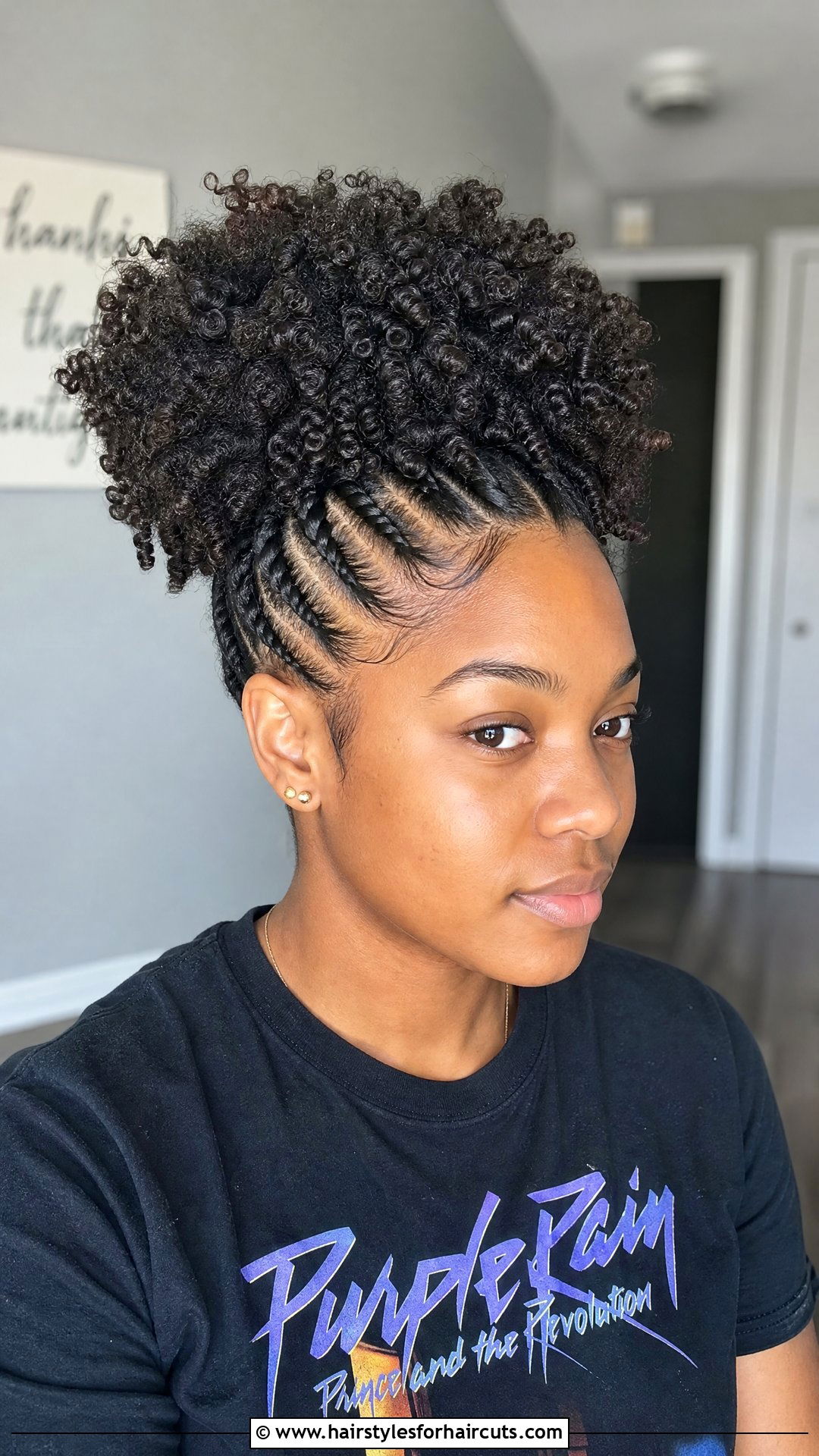 Flat Twist Pineapple - 25 flat twist hairstyles for natural hair - 25 flat twist hairstyles for natural hair
