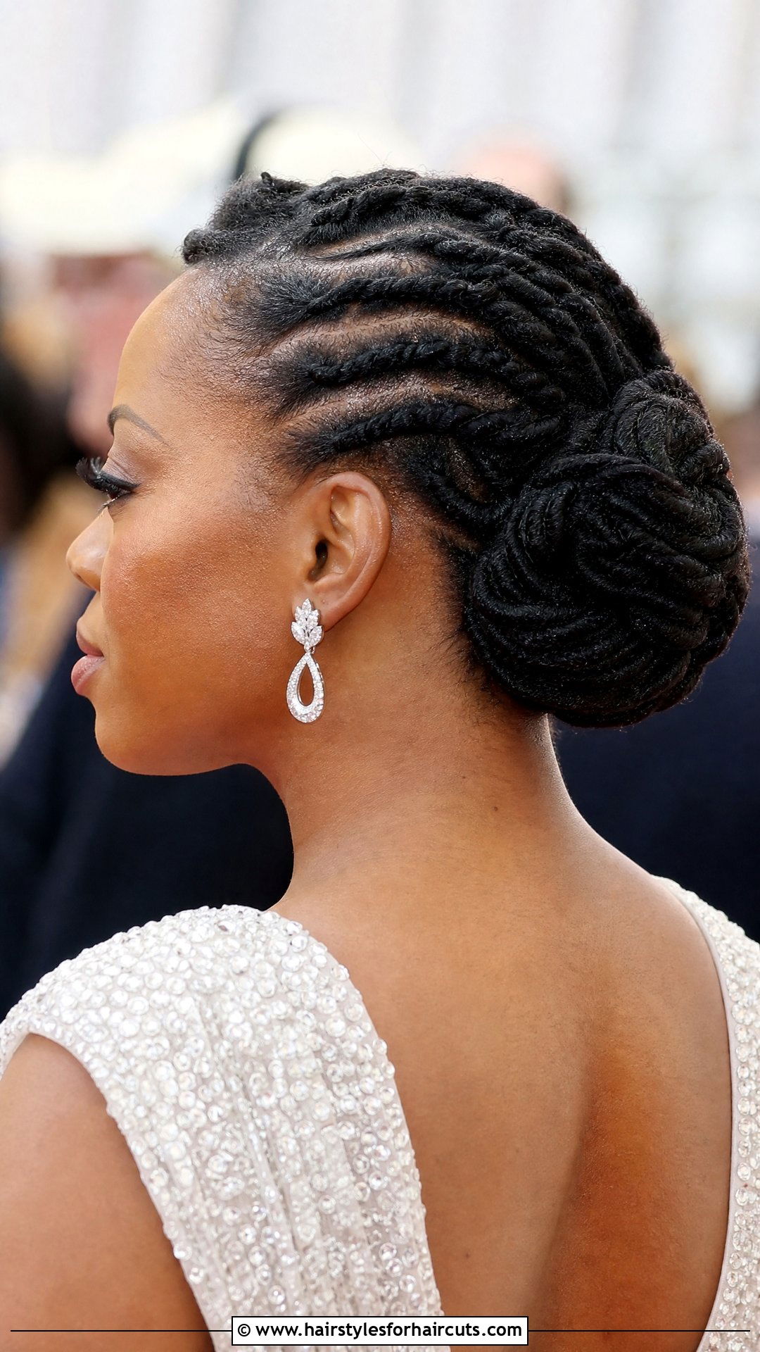 Flat Twist Updo - 25 cool black hairstyles - 25 cool black hairstyles