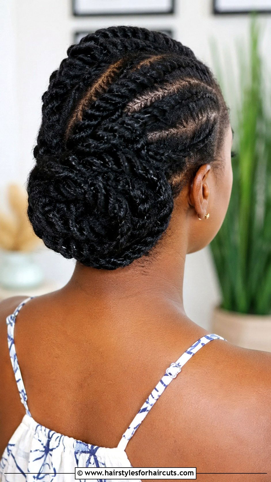 Flat Twist Updo - 25 braided updo hairstyles black hair - 25 braided updo hairstyles black hair