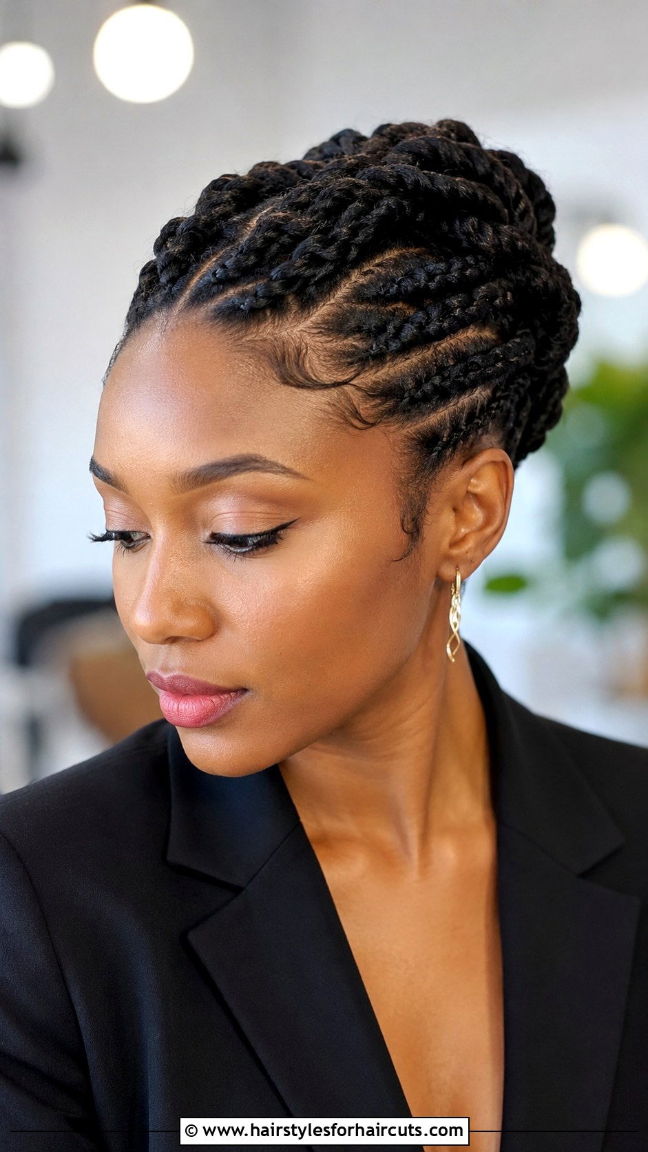 Flat Twist Updo Art - 25 black hairstyles drawing - 25 black hairstyles drawing