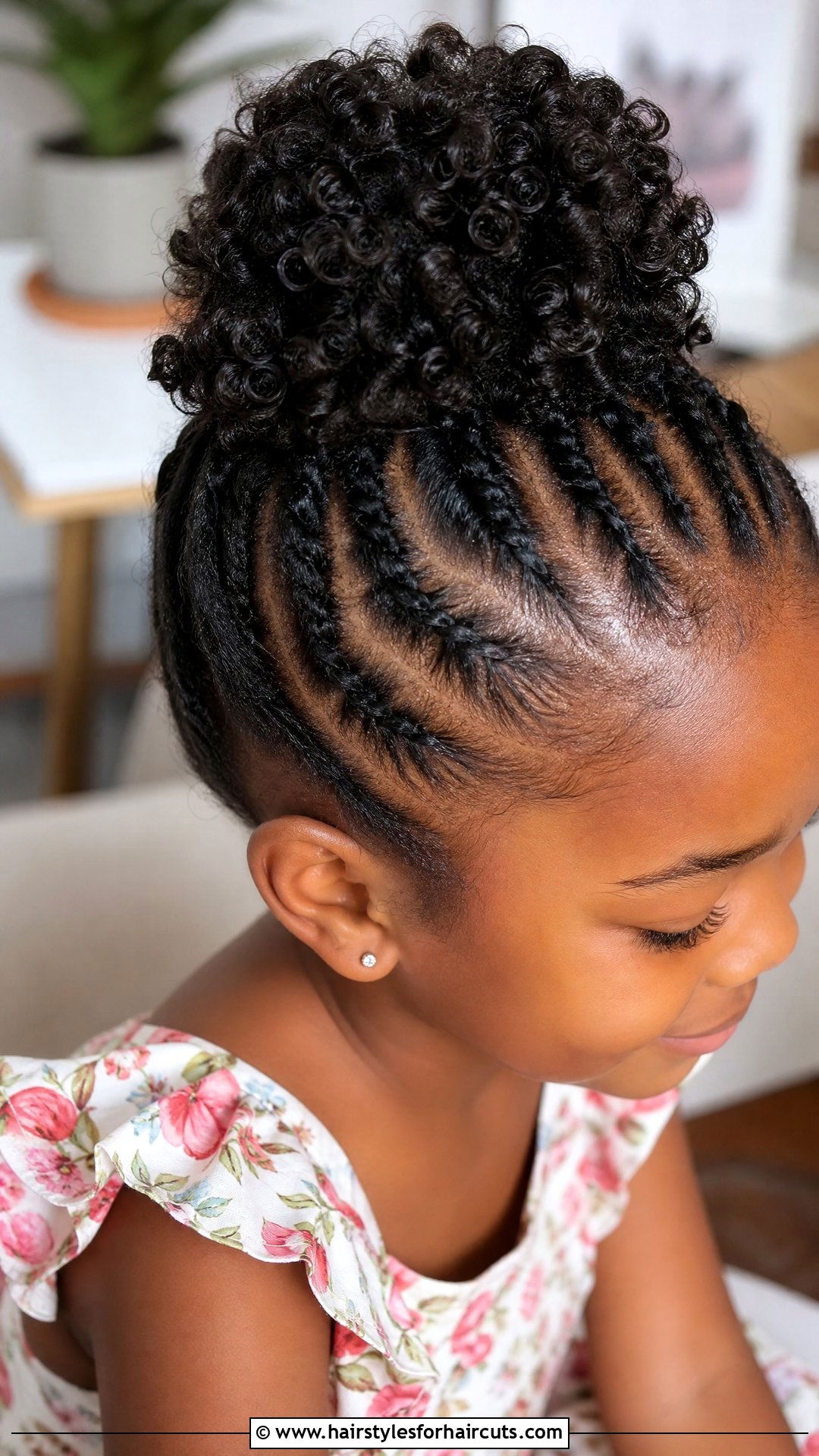 Flat Twist Updo Natural Hair - 25 hairstyles for girls with natural hair - 25 hairstyles for girls with natural hair