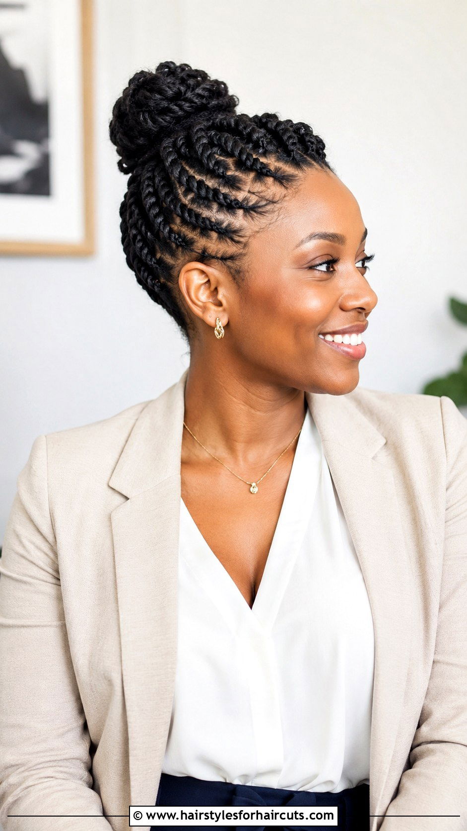 Flat Twists - 25 african hairstyles for natural hair - 25 african hairstyles for natural hair