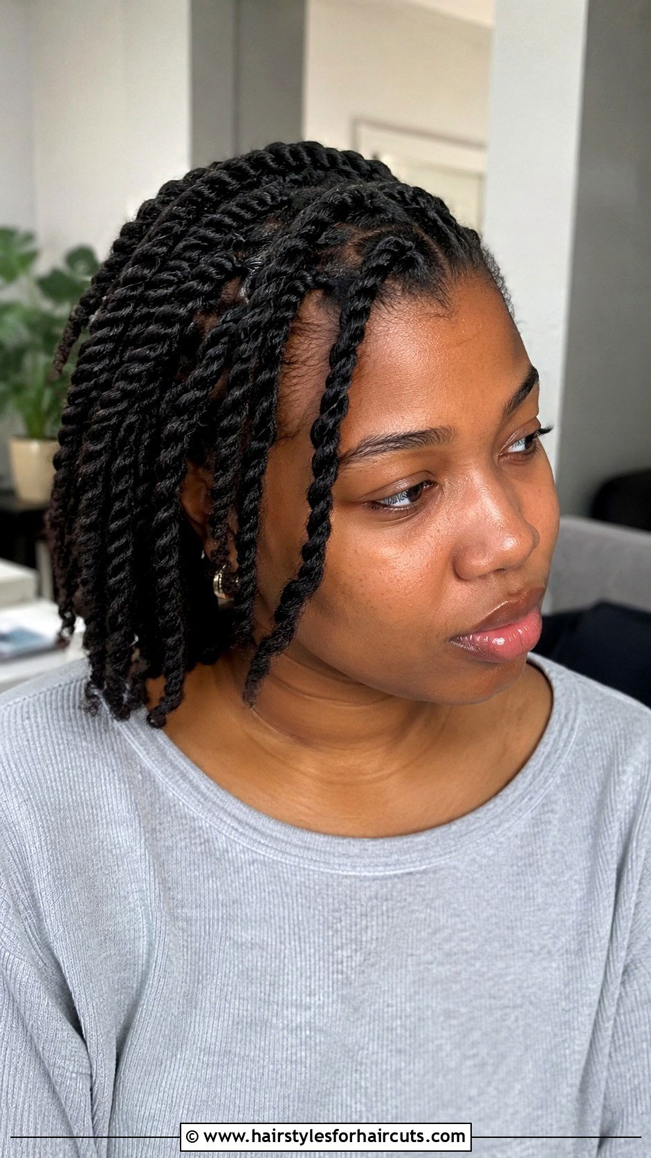 Flat Twists - 25 best protective hairstyles for black hair growth - 25 best protective hairstyles for black hair growth