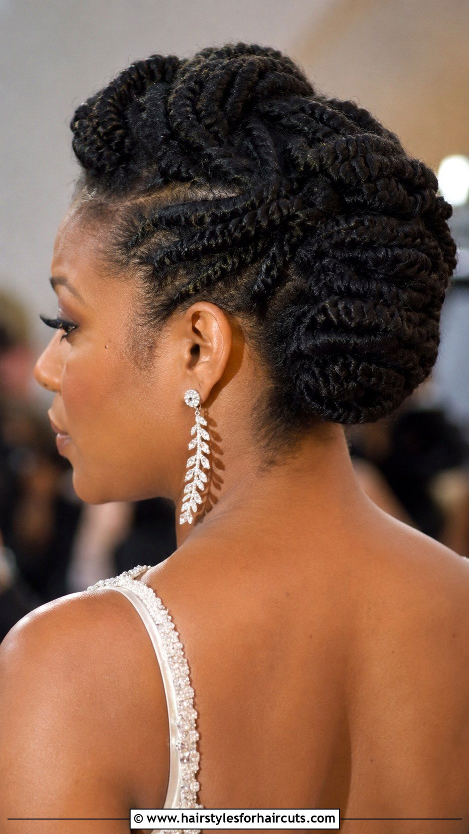 Flat Twists Updo - 25 black ladies hairstyles - 25 black ladies hairstyles