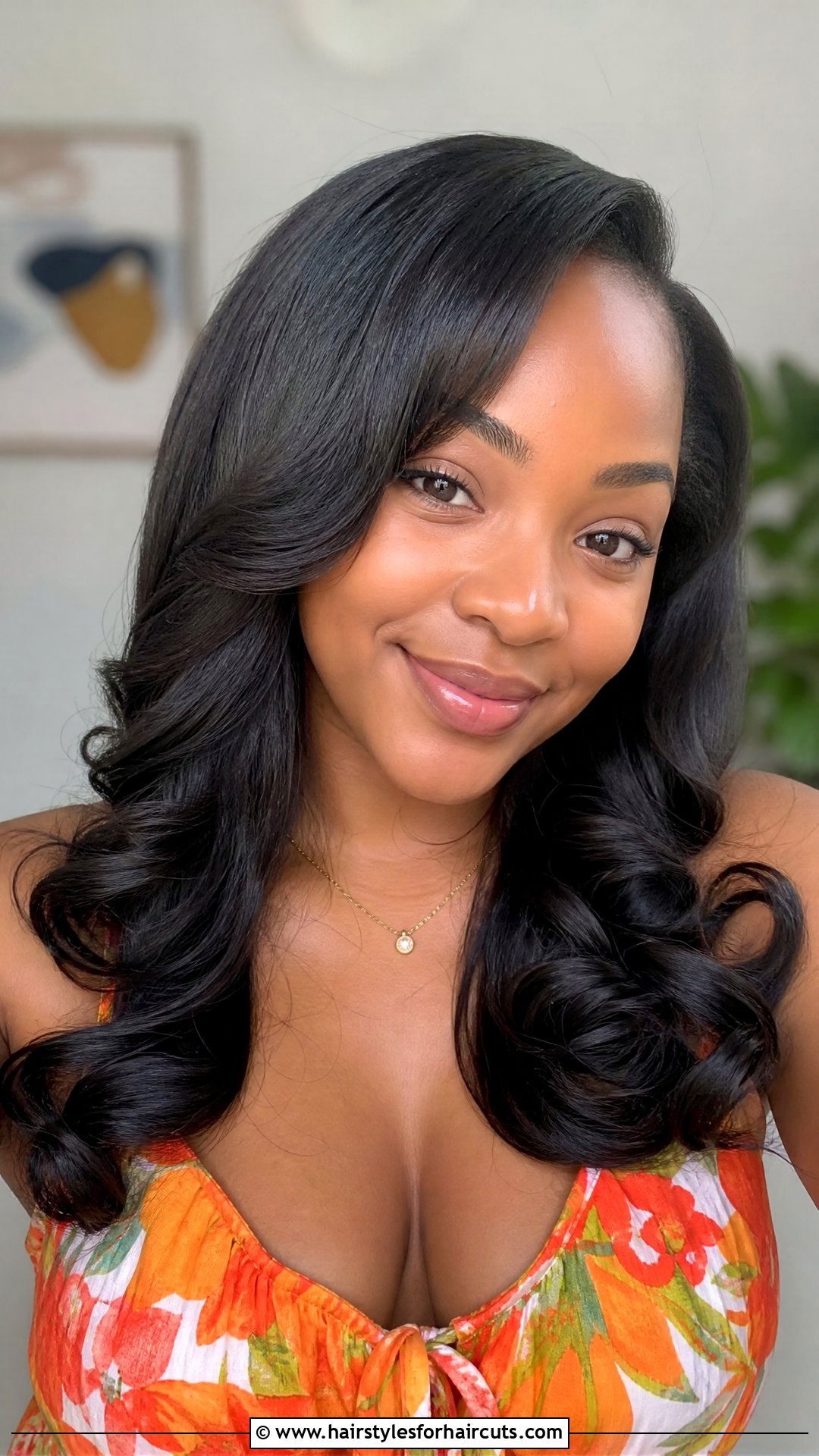 Flat Wrap With Curly Ends - 25 flat wrap hairstyles for black hair - 25 flat wrap hairstyles for black hair