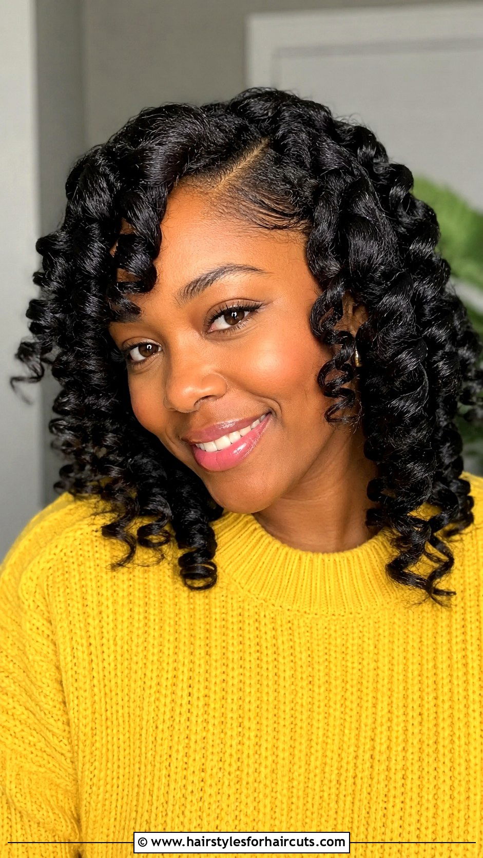 Flexi Rod Curler Hairstyle - 25 curler hairstyles - 25 curler hairstyles